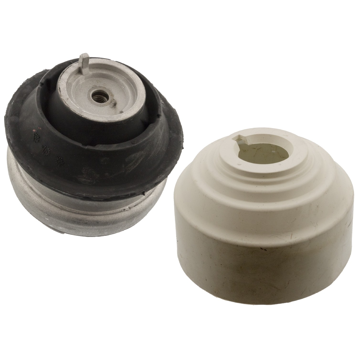 Engine Mounting with protective cap