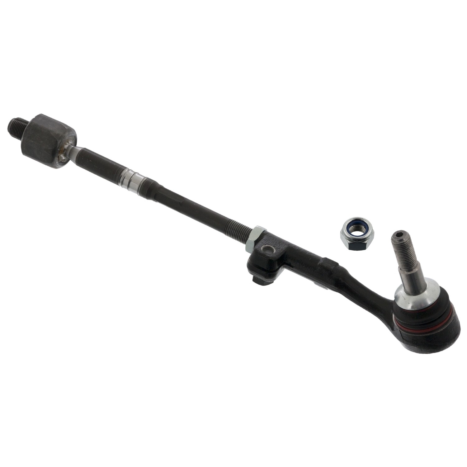 Tie Rod with tie rod end and lock nut