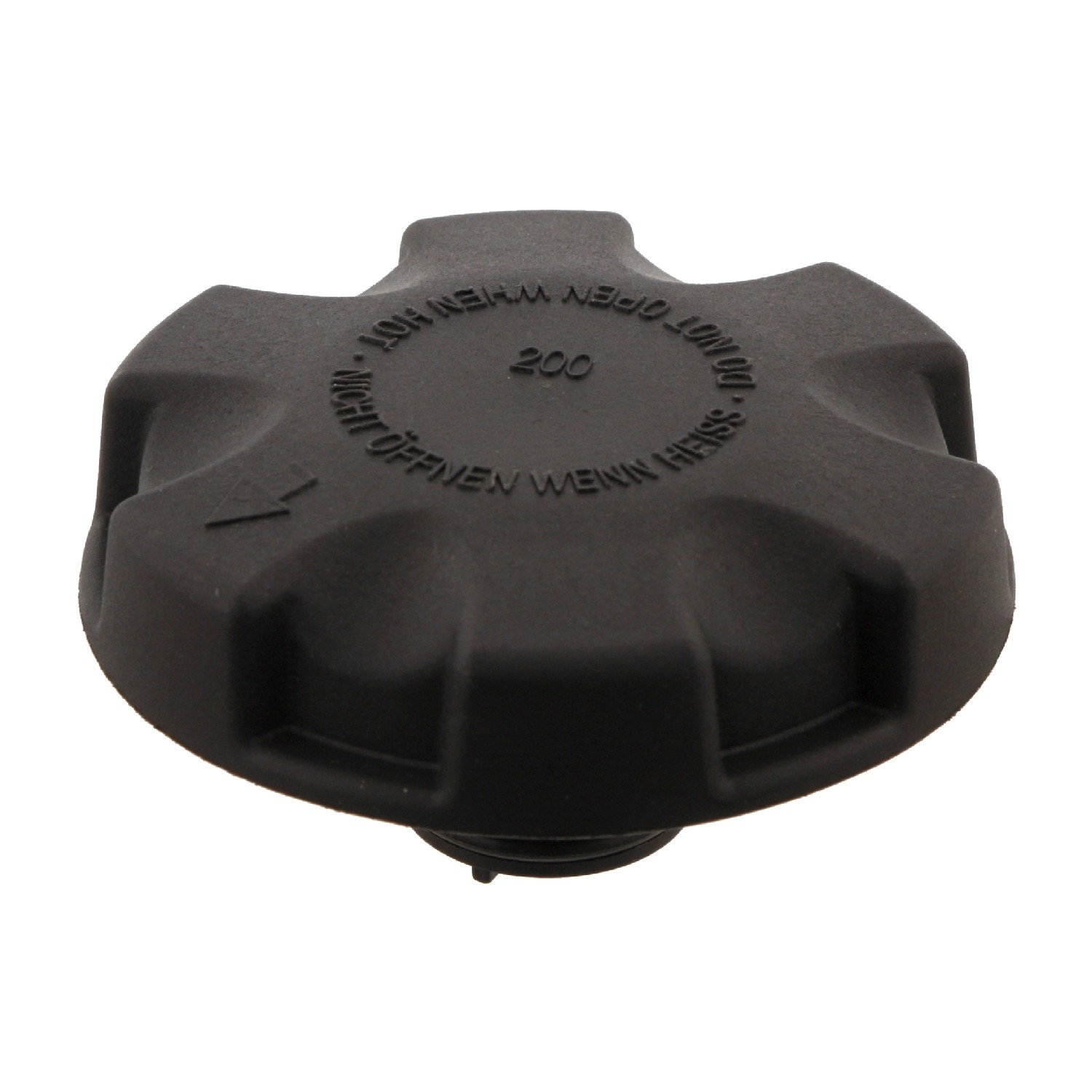Cap for coolant expansion tank