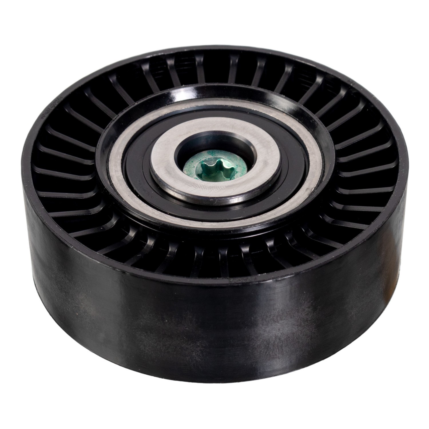 Idler Pulley for auxiliary belt, with bolt