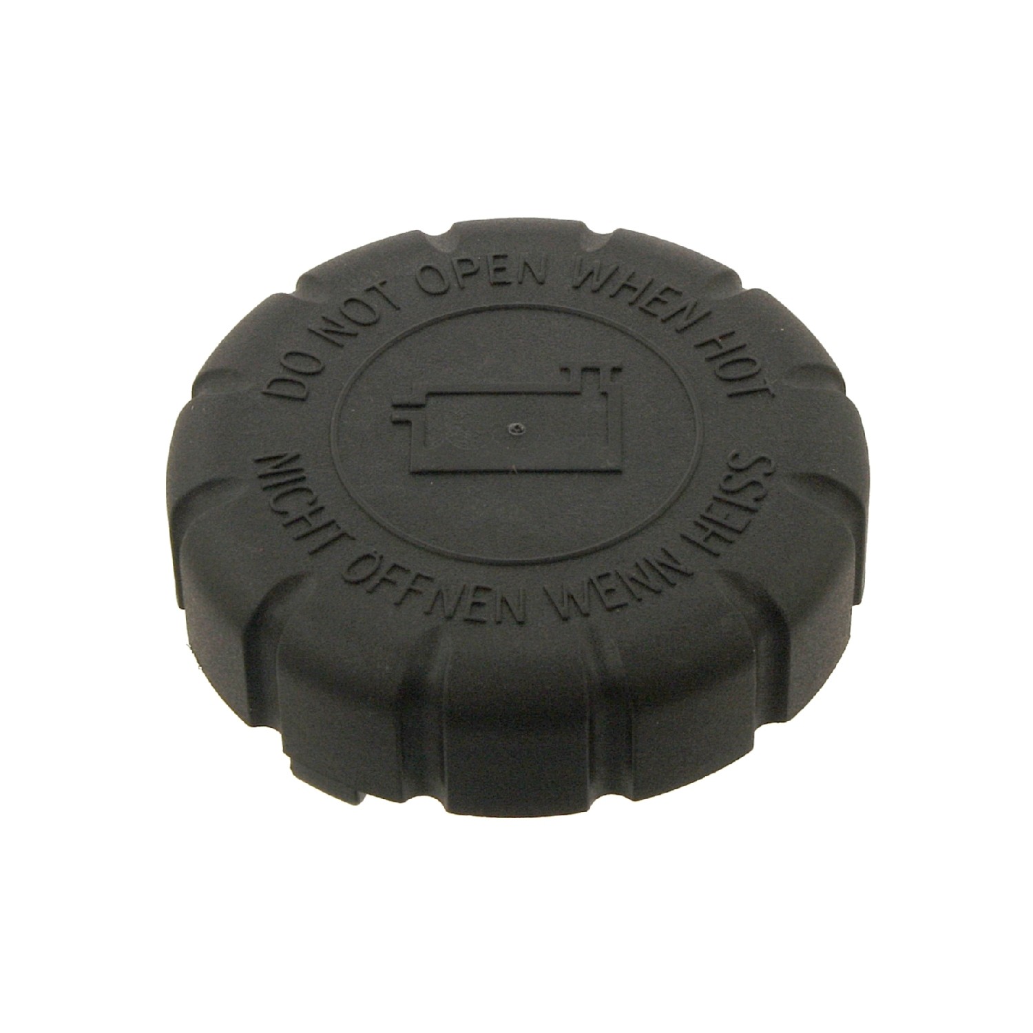 Cap for coolant expansion tank