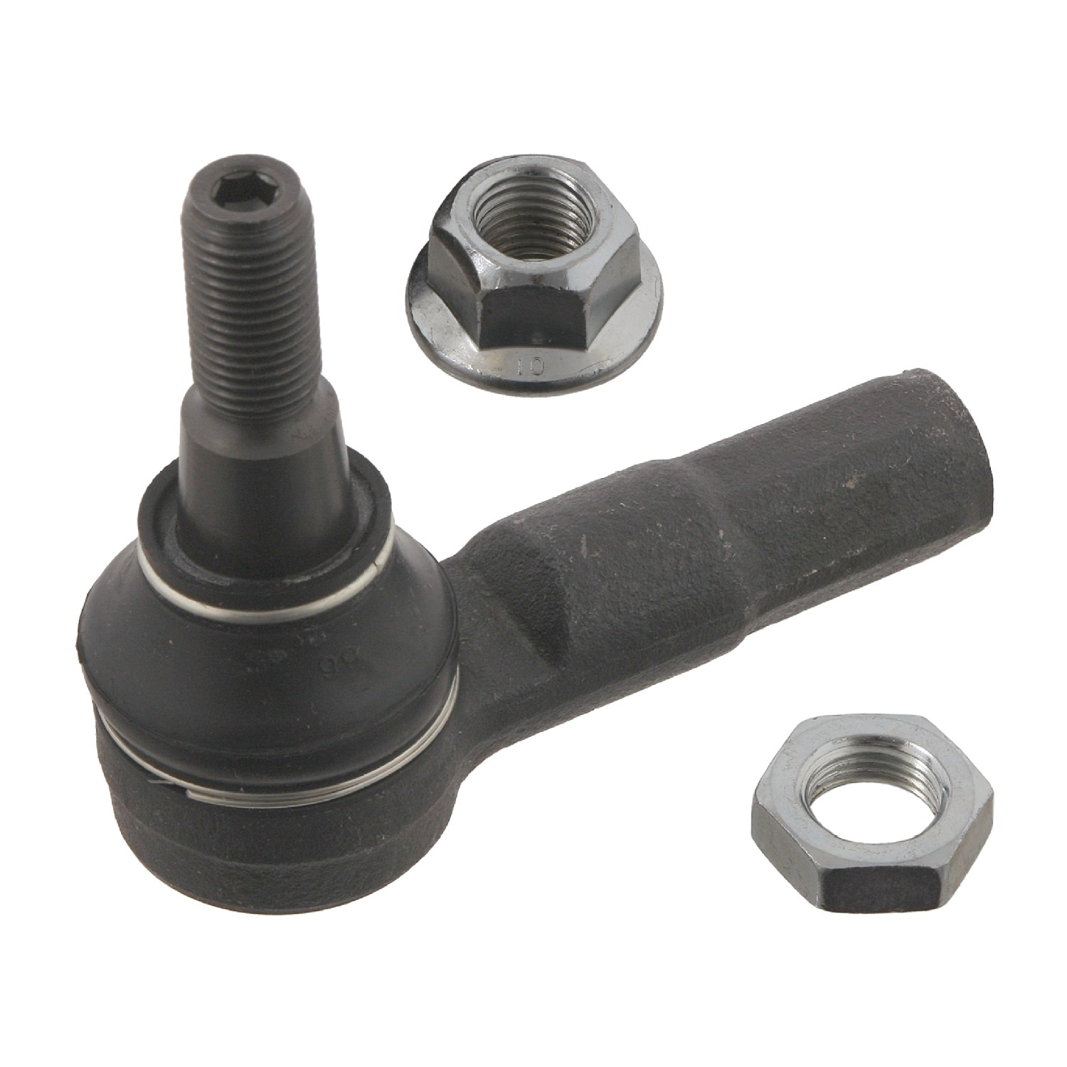 Tie Rod End with lock nut and nut