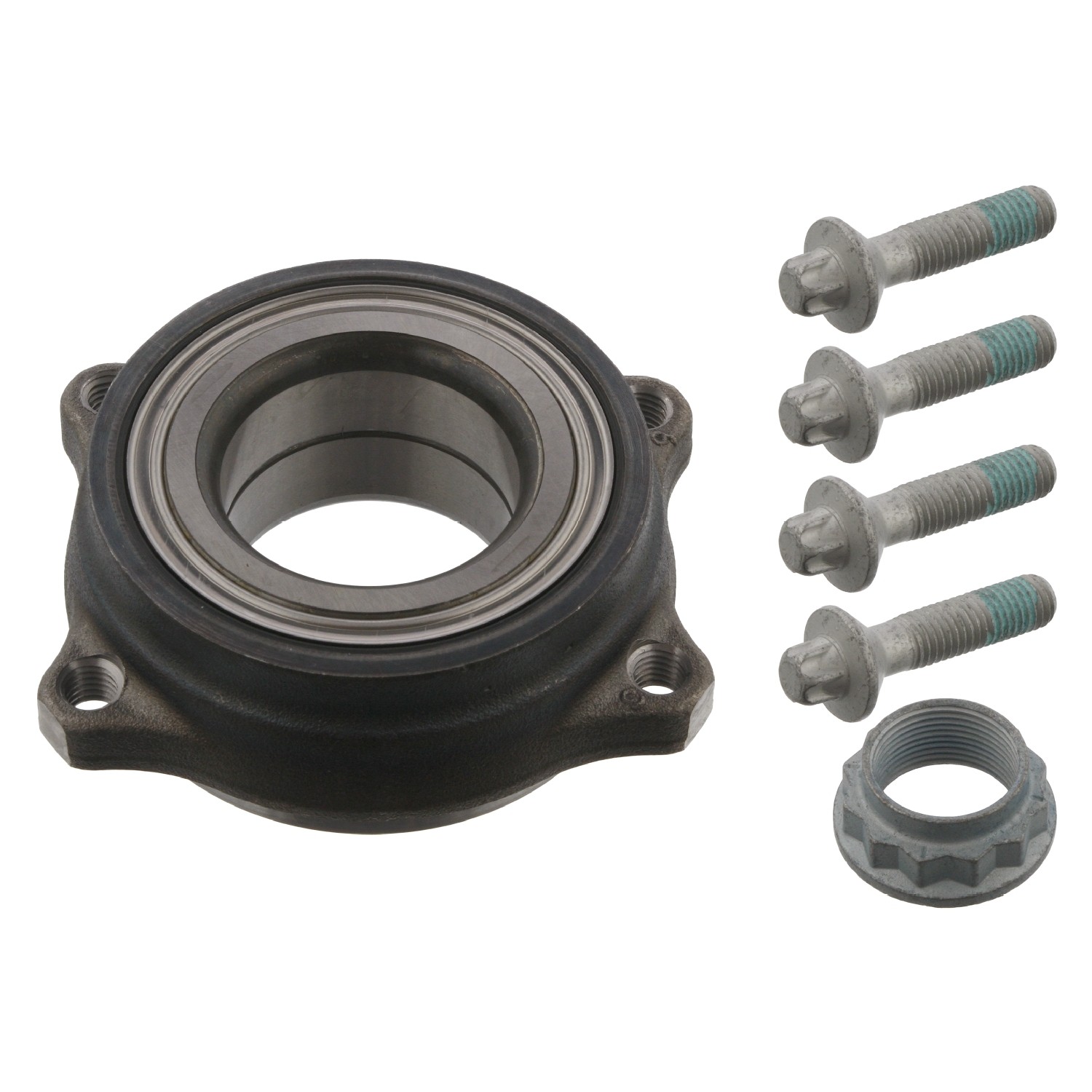 Wheel Bearing Kit with bolts and axle nut