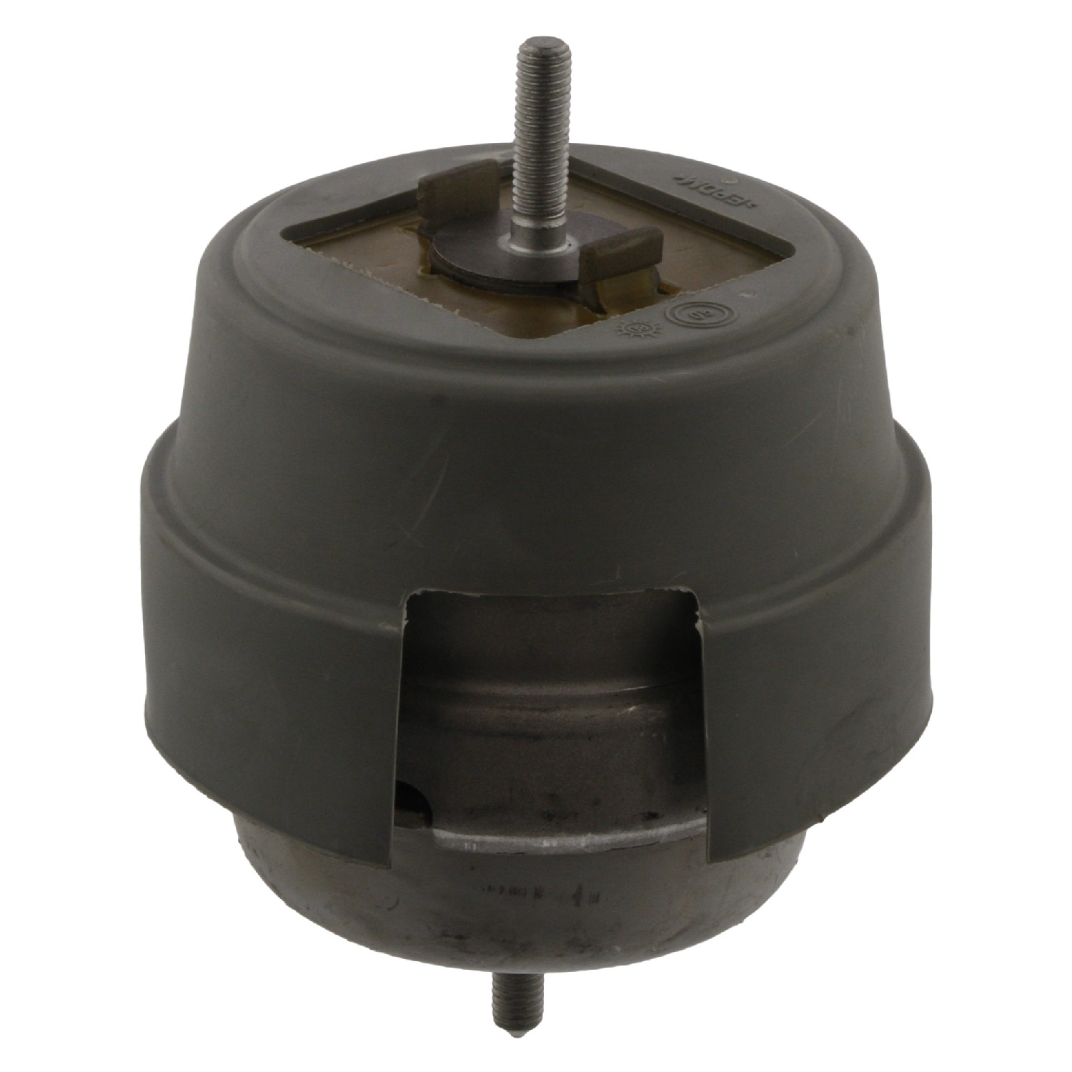 Engine Mounting with protective cap