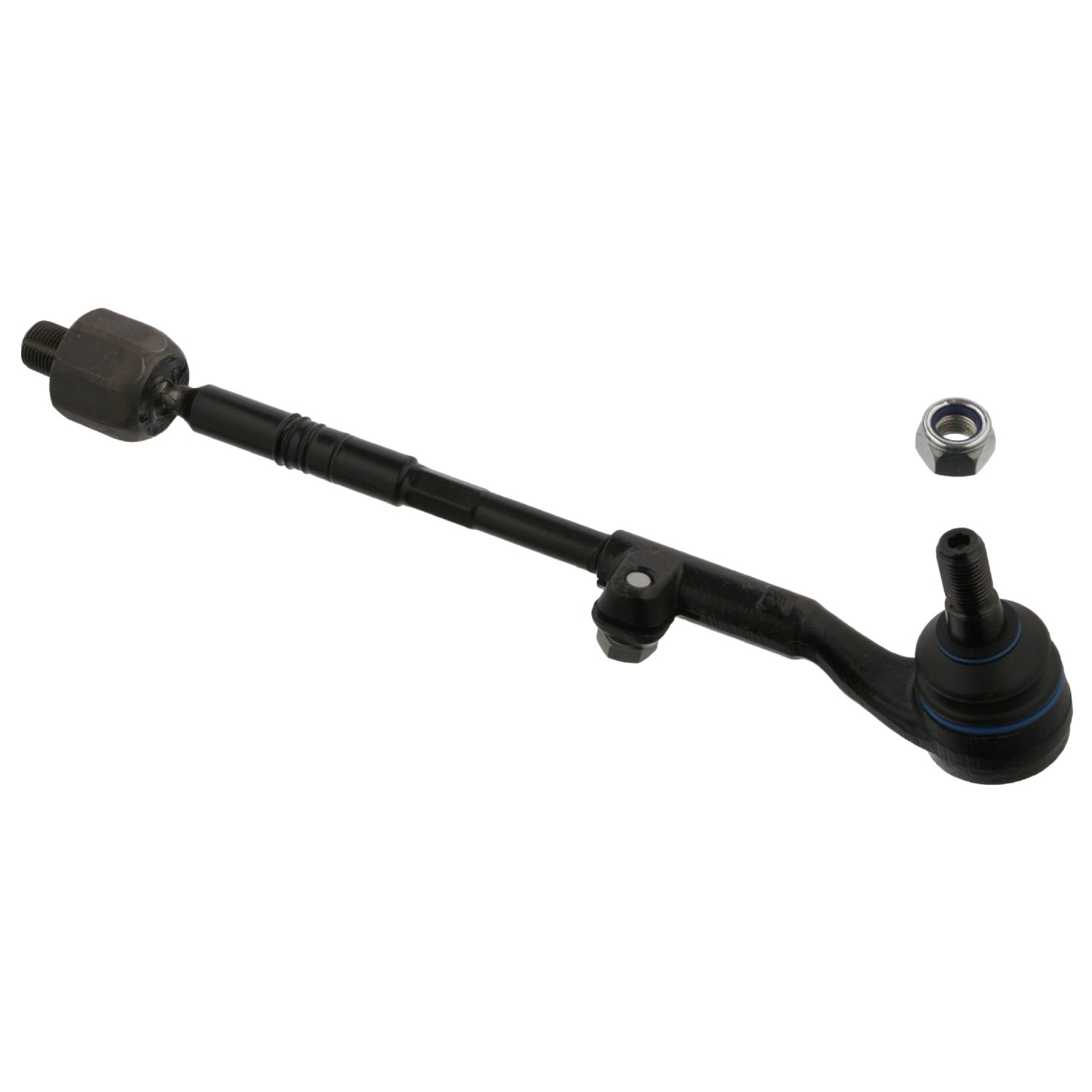 Tie Rod with tie rod end and lock nut