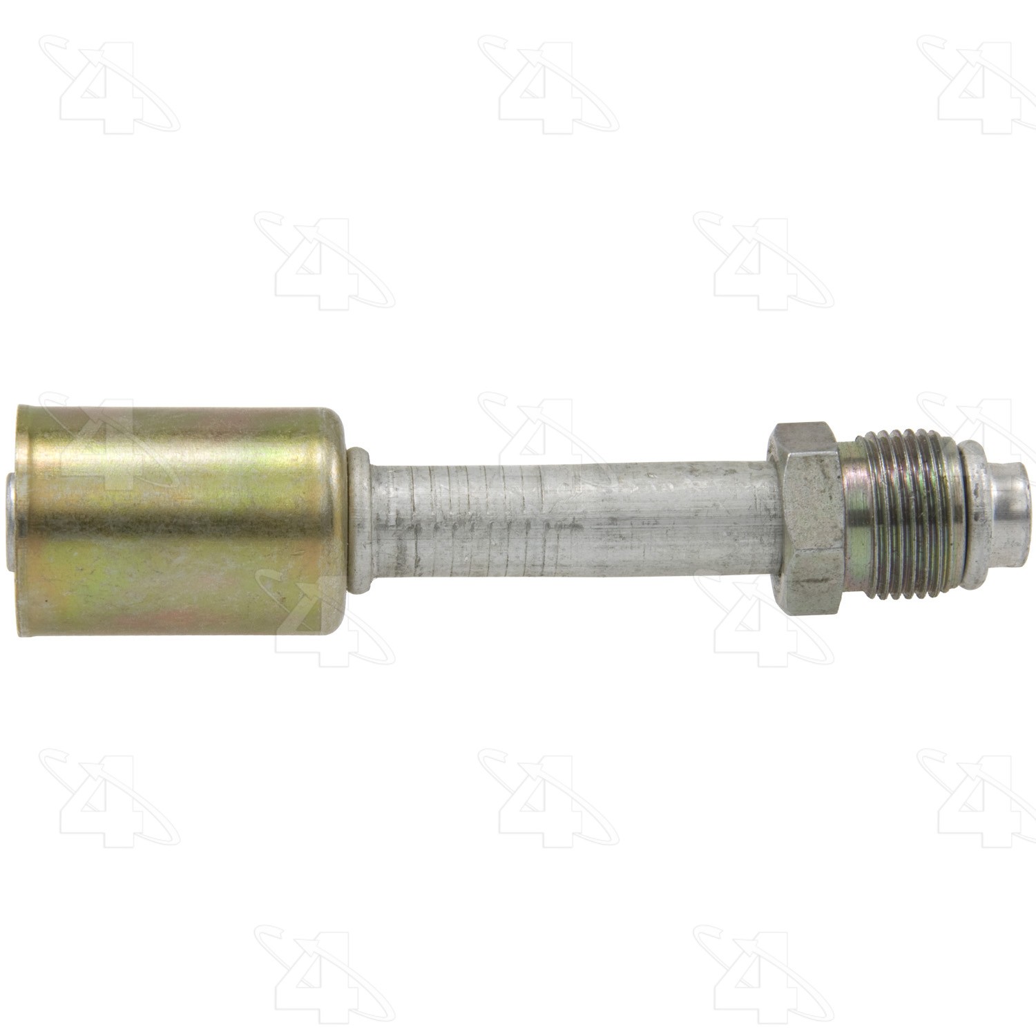 Straight Male O-Ring, Aluminum, Standard Diameter Beadlock, A/C Fitting
