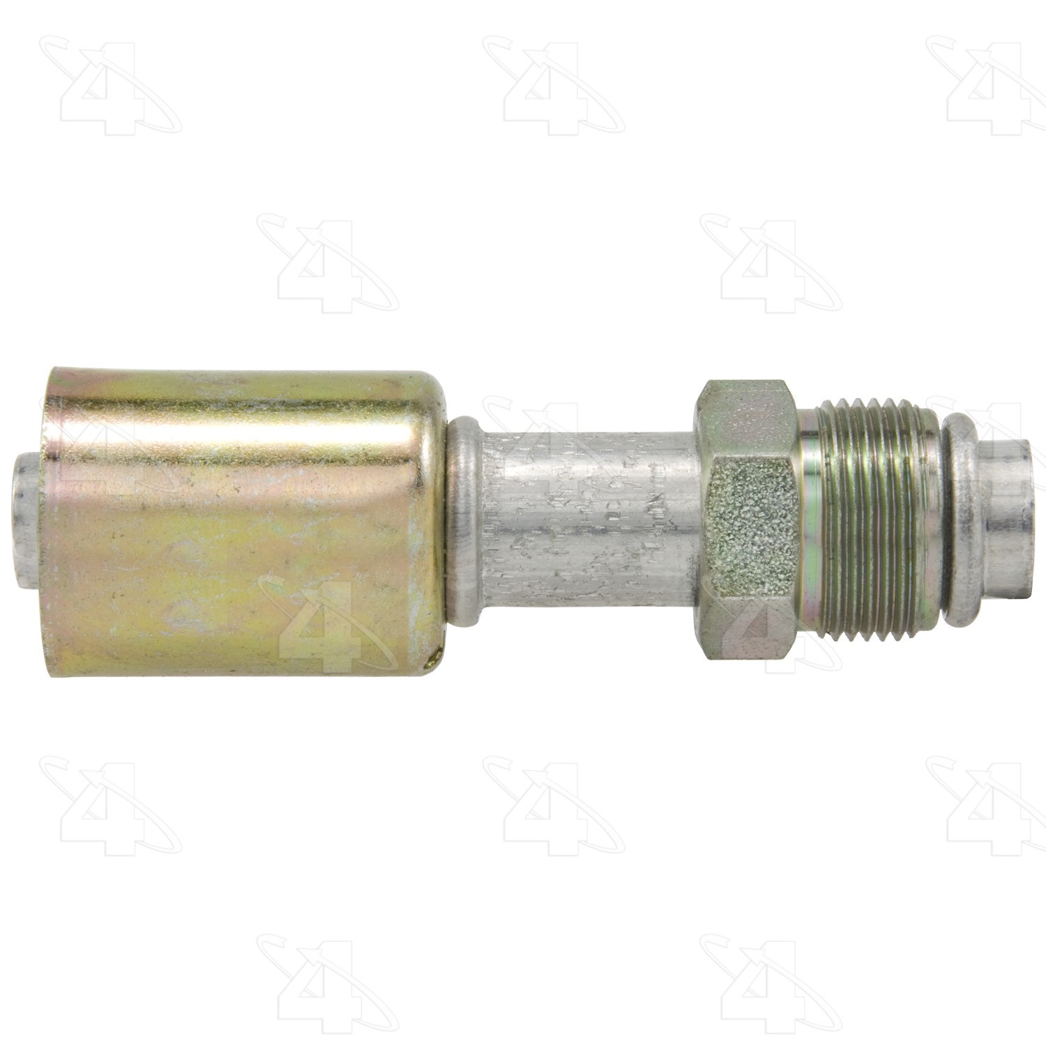 Straight Male O-Ring, Aluminum, Standard Diameter Beadlock, A/C Fitting
