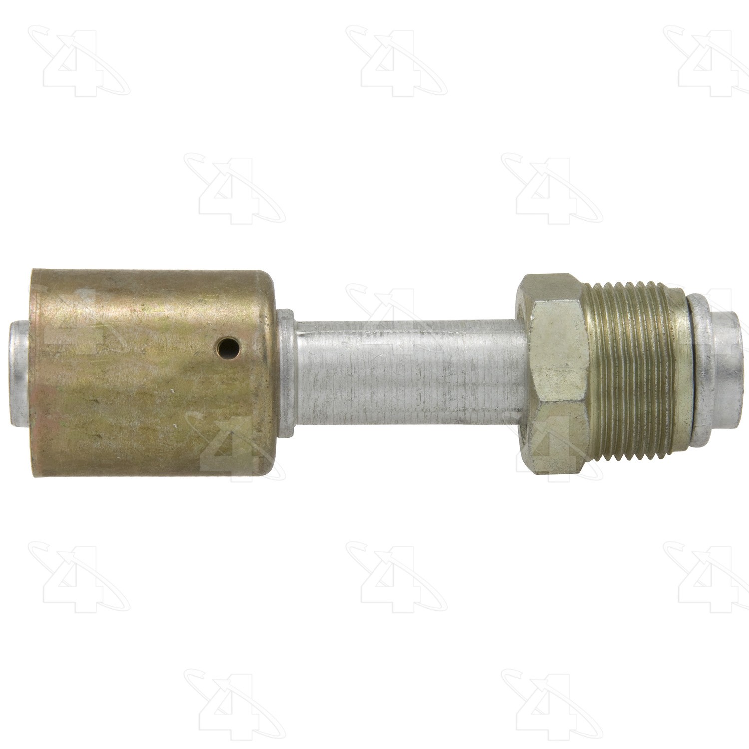 Straight Male O-Ring, Aluminum, Standard Diameter Beadlock, A/C Fitting