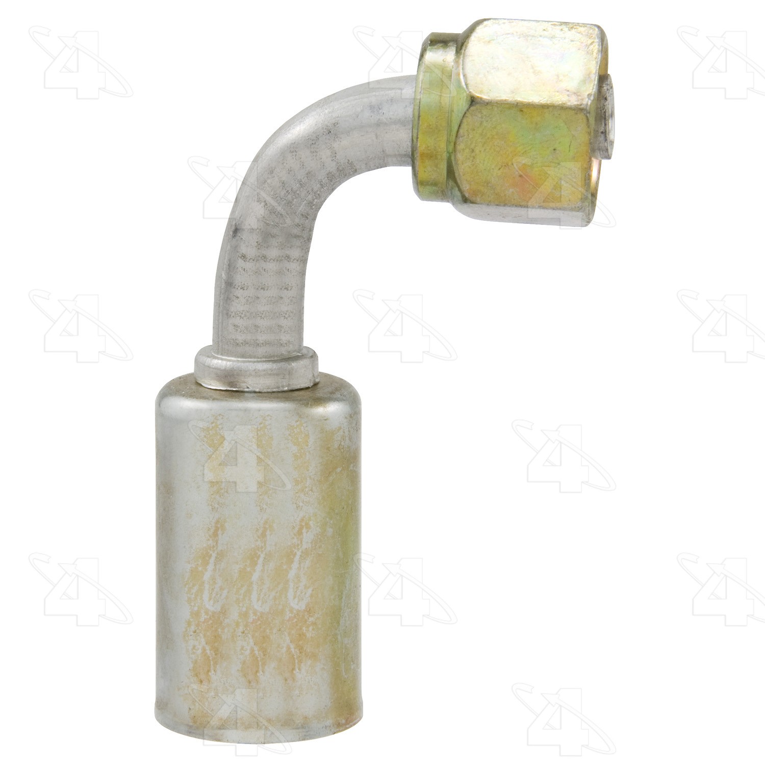 90 Degree Female O-Ring, Aluminum, Standard Diameter Beadlock, A/C Fitting
