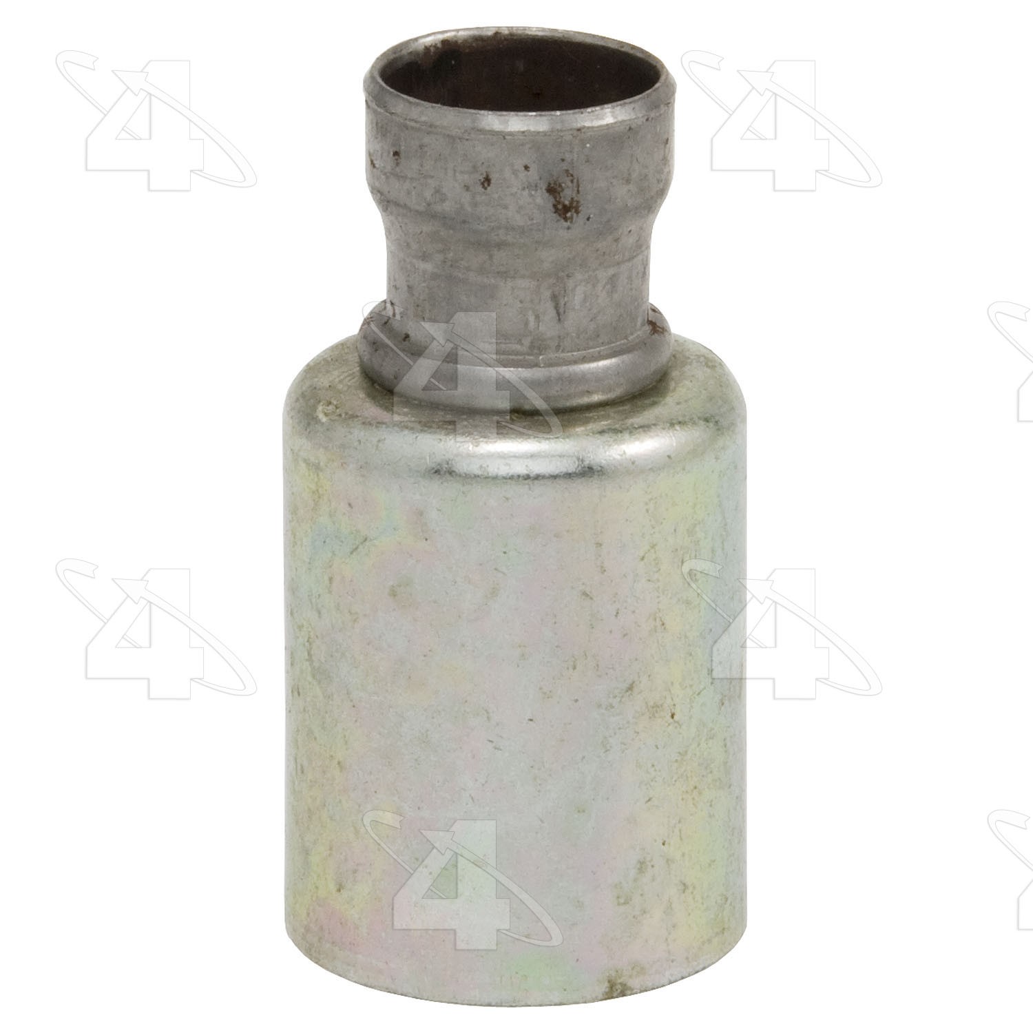 Braze-On Hose Connector (outer), Steel, Standard Diameter Beadlock A/C Fitting