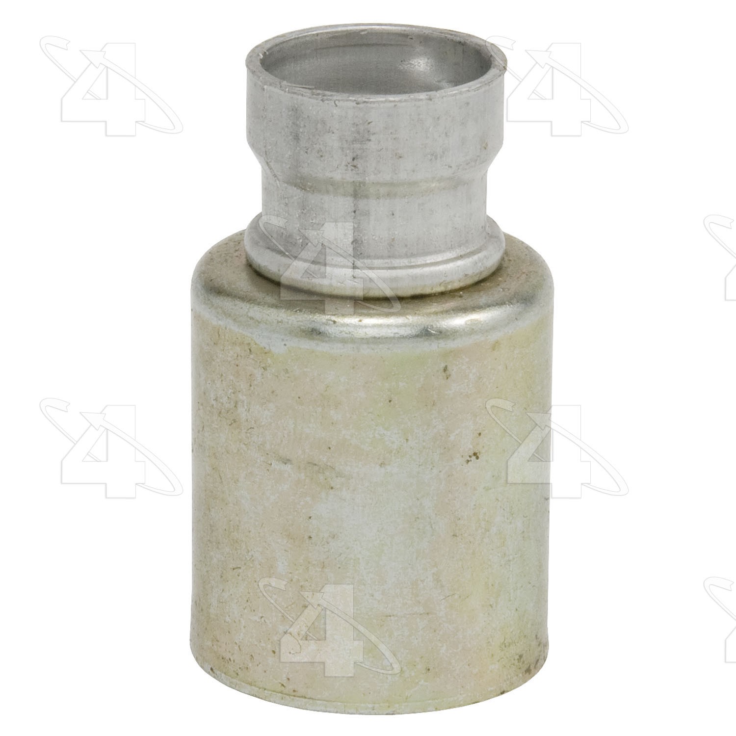 Braze-On Hose Connector (outer), Aluminum, Std Diameter Beadlock A/C Fitting