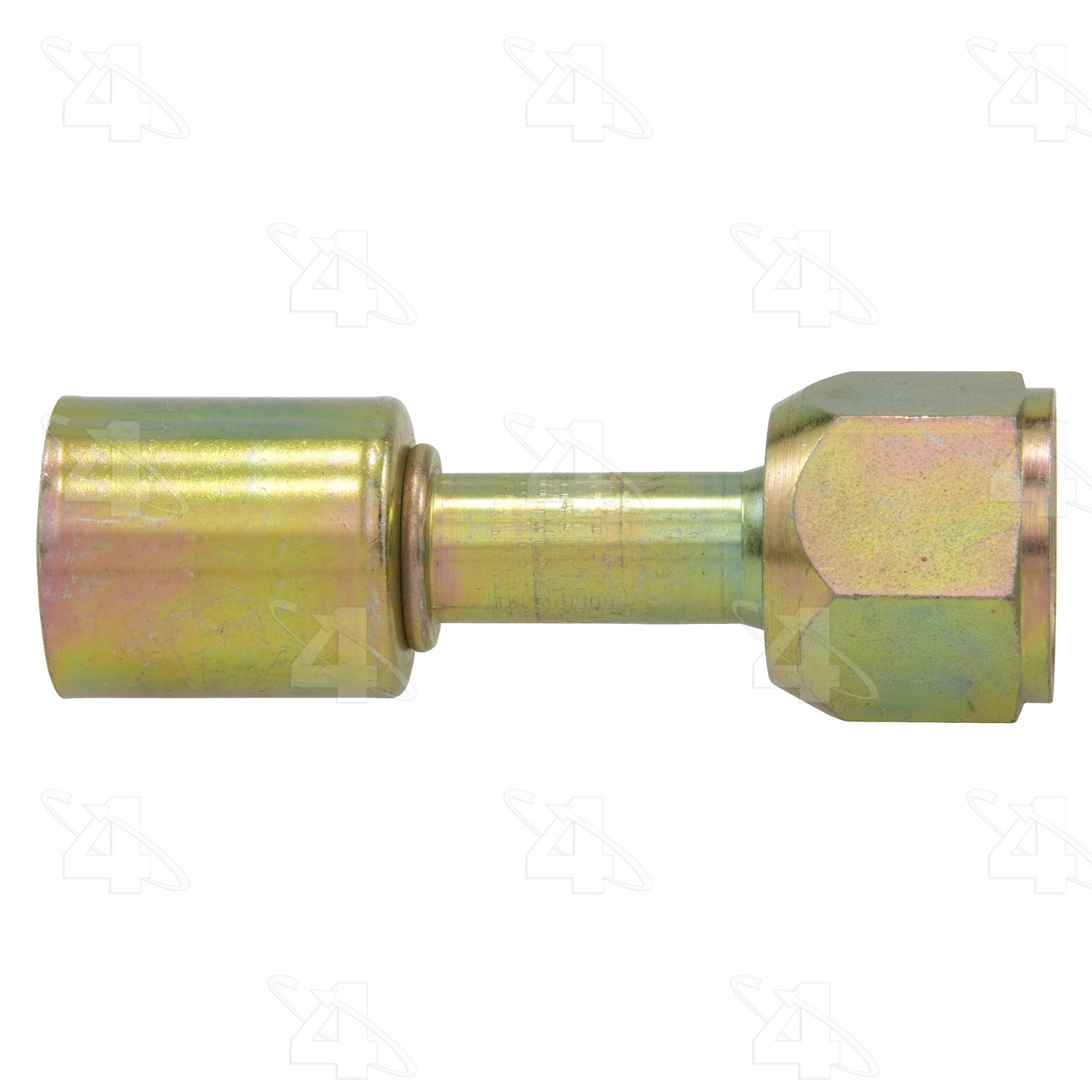 Straight Female O-Ring Long Pilot, Steel, Standard Diameter Beadlock A/C Fitting