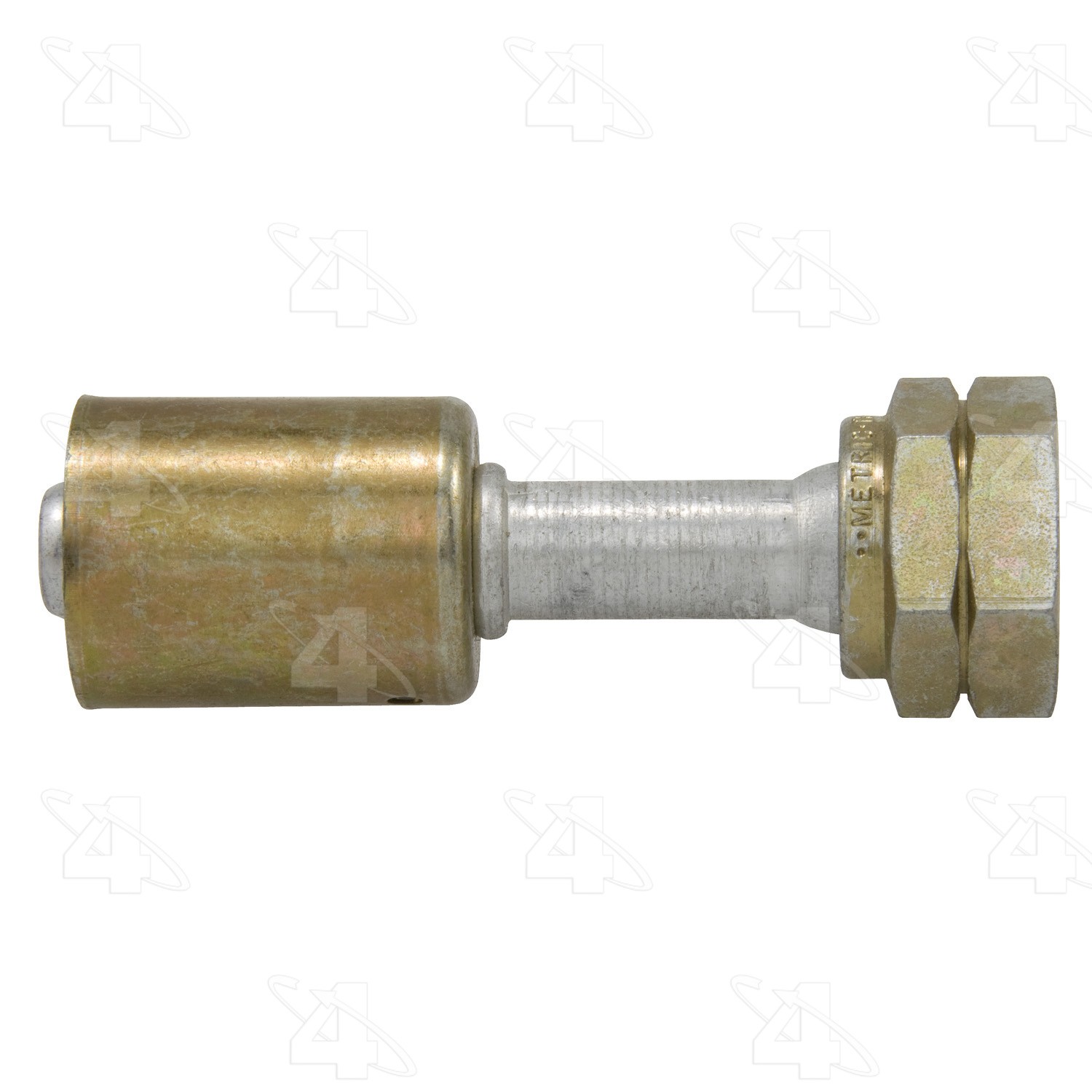 Straight Female O-Ring, Aluminum, Standard Diameter Beadlock, A/C Fitting