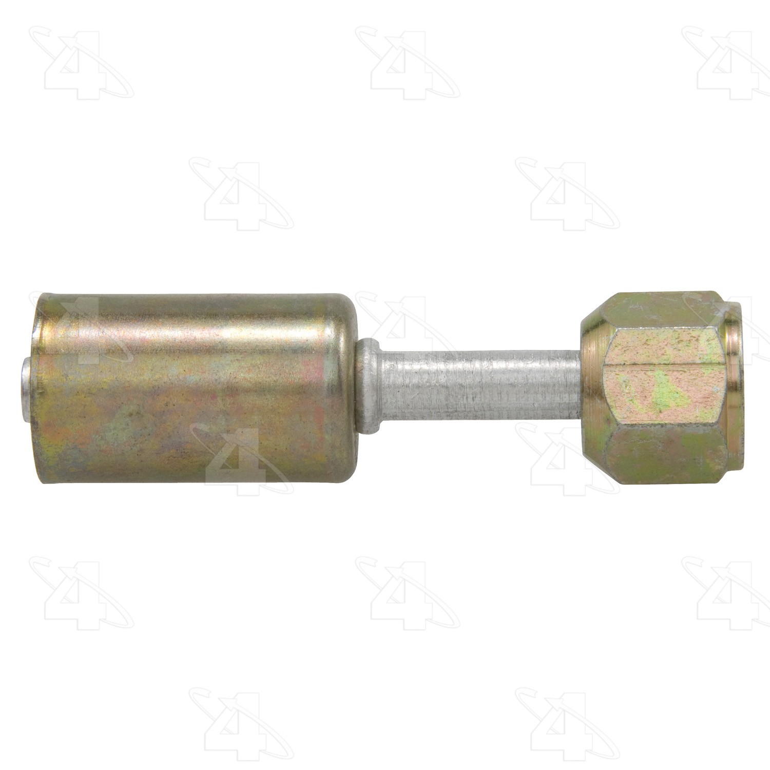 Straight Female Metric O-Ring, Aluminum, Standard Diameter Beadlock, A/C Fitting