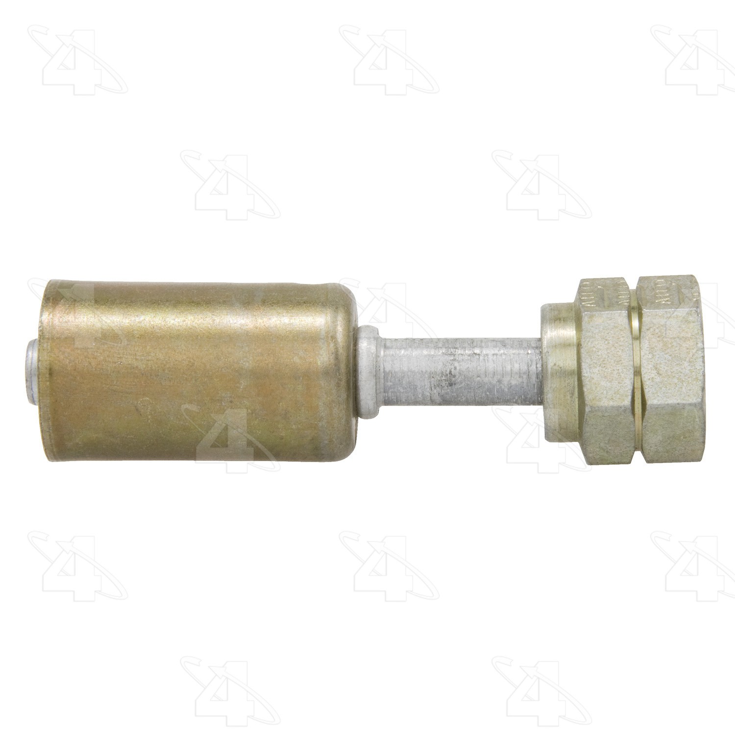 Straight Female Metric O-Ring, Aluminum, Standard Diameter Beadlock, A/C Fitting