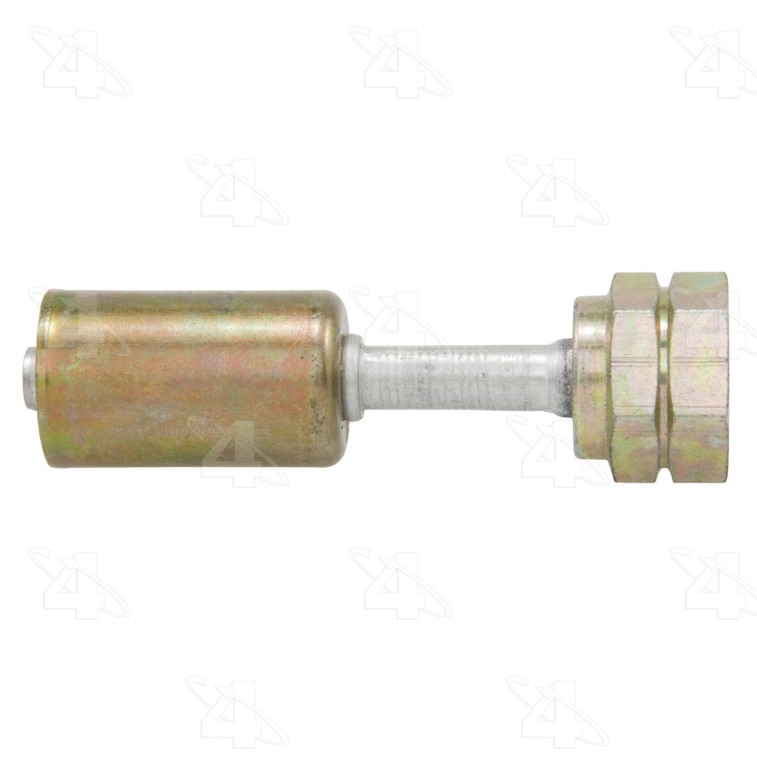 Straight Female Metric O-Ring, Aluminum, Standard Diameter Beadlock, A/C Fitting