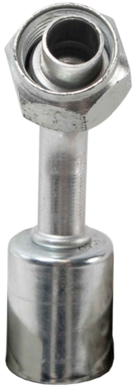 45 Degree Female Metric O-Ring, Aluminum, Standard Diameter Beadlock, A/C Fitting