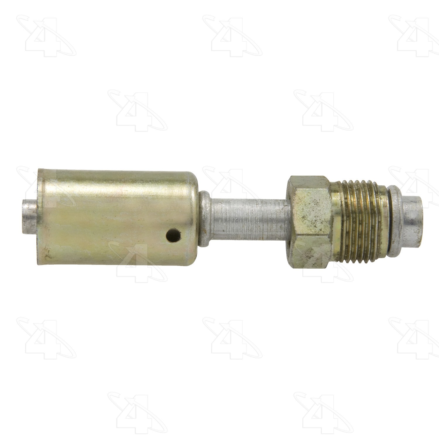 Straight Male O-Ring, Aluminum, Standard Diameter Beadlock, A/C Fitting