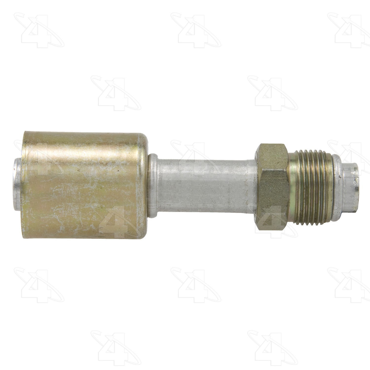Straight Male O-Ring, Aluminum, Standard Diameter Beadlock, A/C Fitting