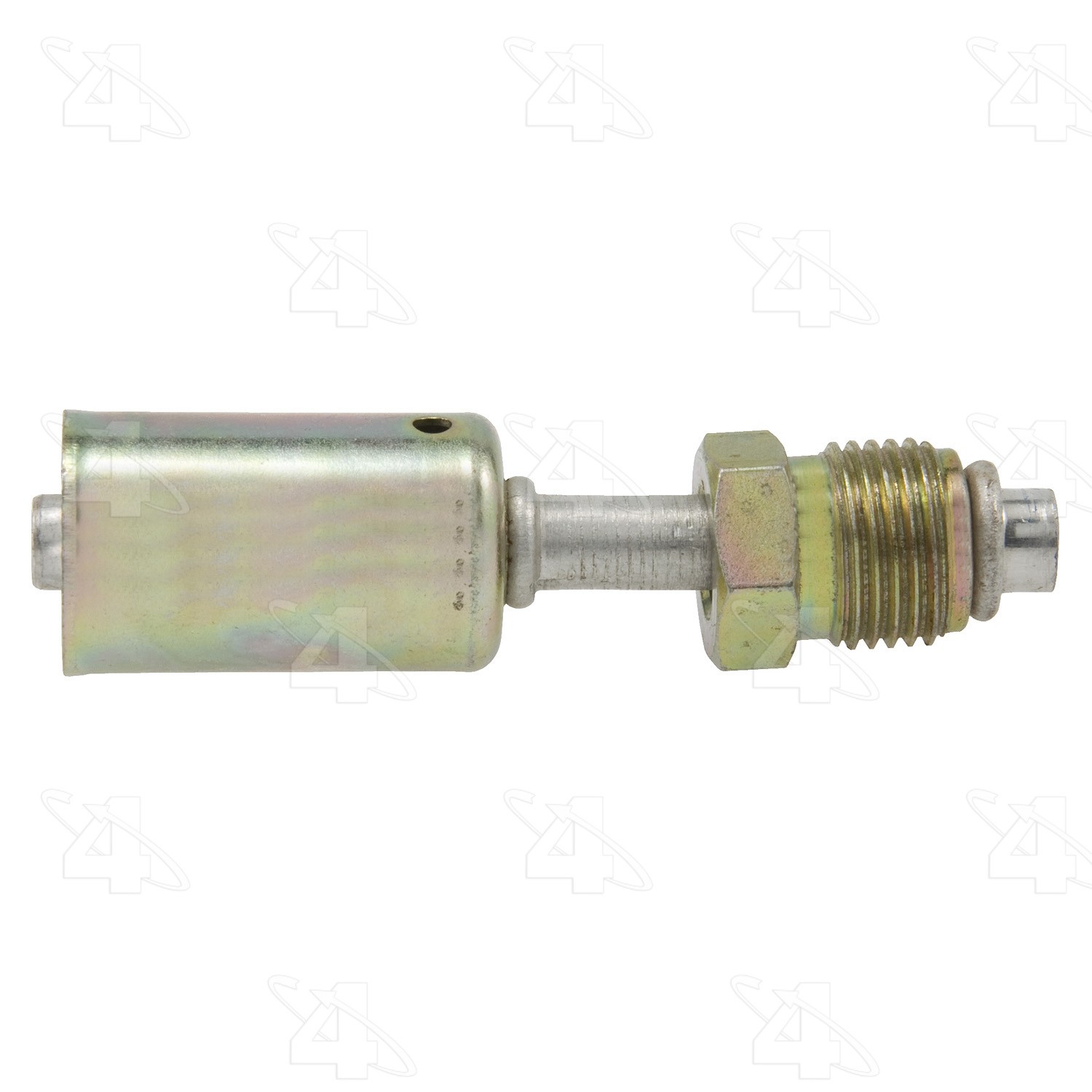 Straight Male O-Ring, Aluminum, Standard Diameter Beadlock, A/C Fitting
