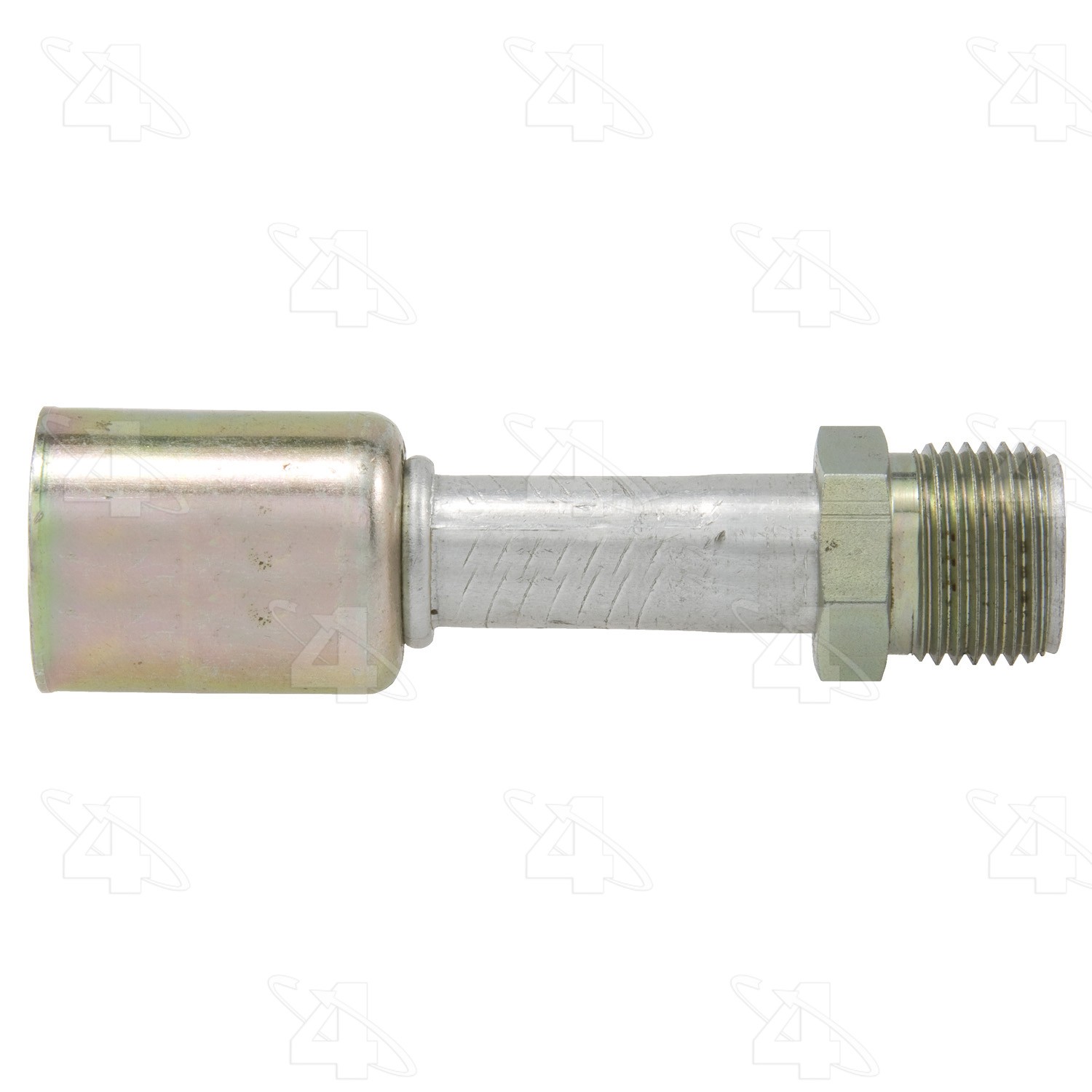Straight Male Insert O-Ring, Aluminum, Standard Diameter Beadlock, A/C Fitting