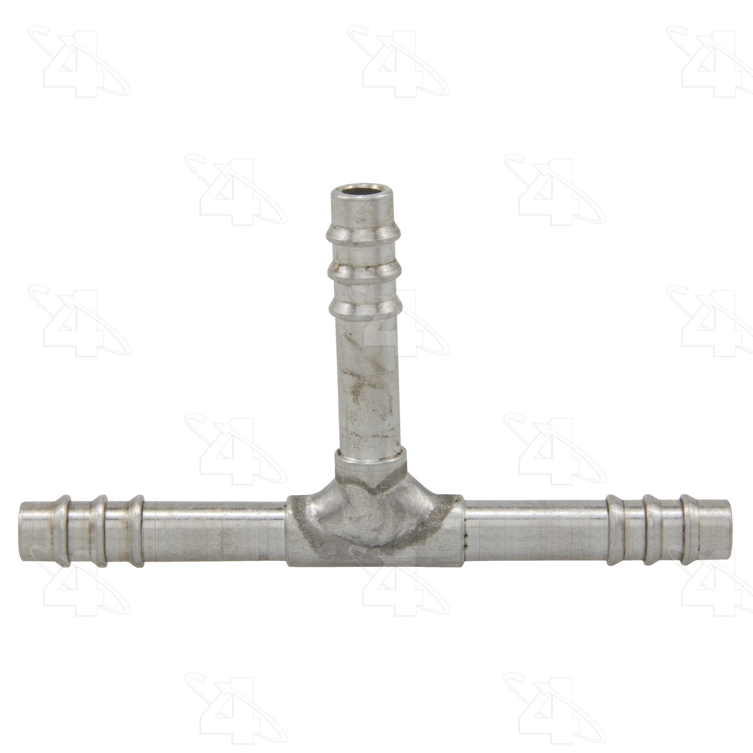 T-Splicer, Aluminum, Standard Diameter Barb and Clamp, A/C Fitting