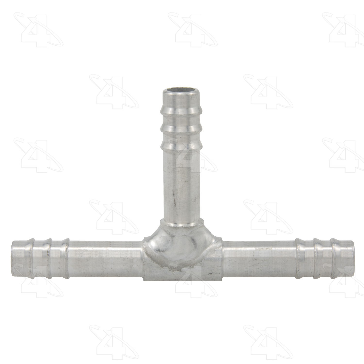 T-Splicer, Aluminum, Standard Diameter Barb and Clamp, A/C Fitting