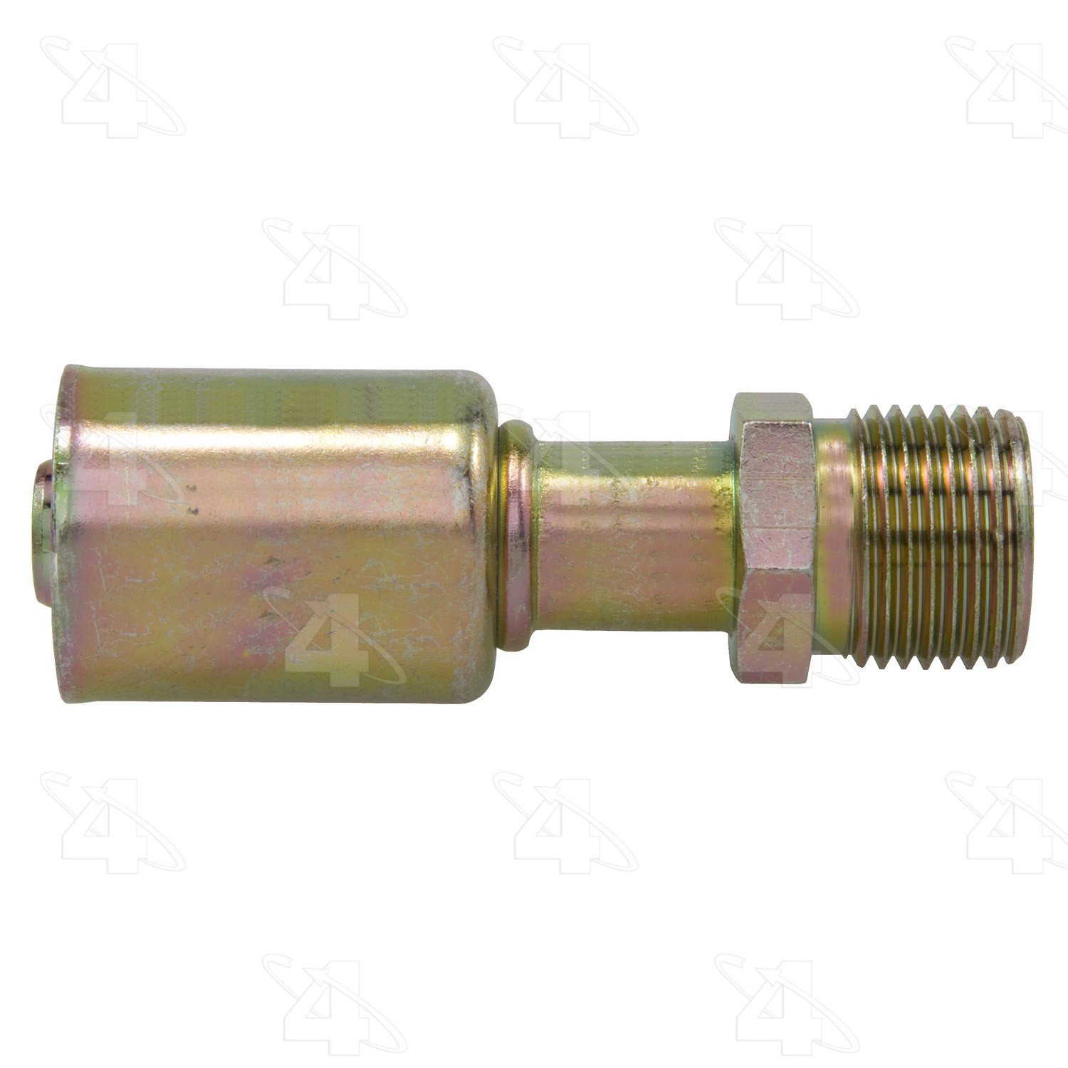 Straight Male Insert O-Ring, Steel, Standard Diameter Beadlock A/C Fitting