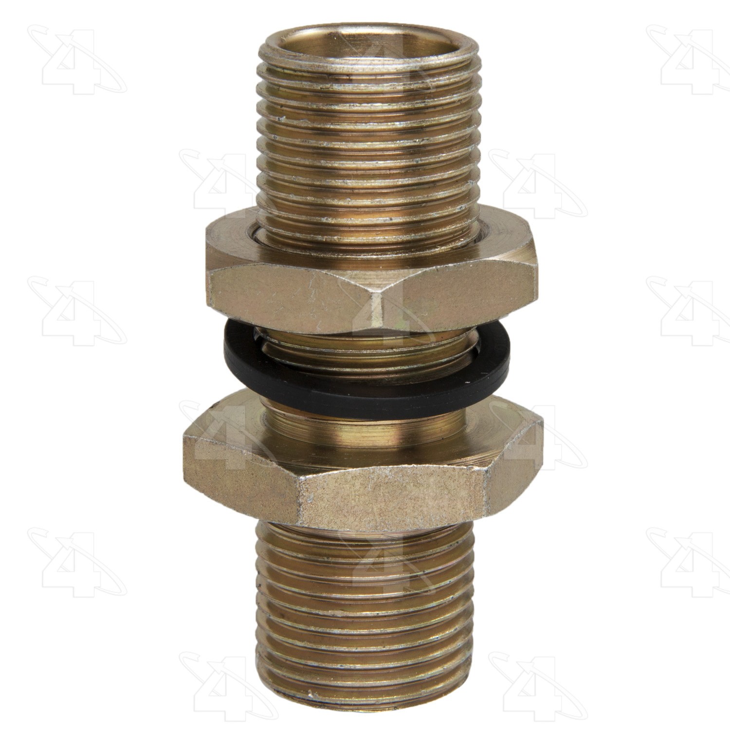Straight Bulkhead Male Insert O-Ring, Steel, Adapter, A/C Fitting