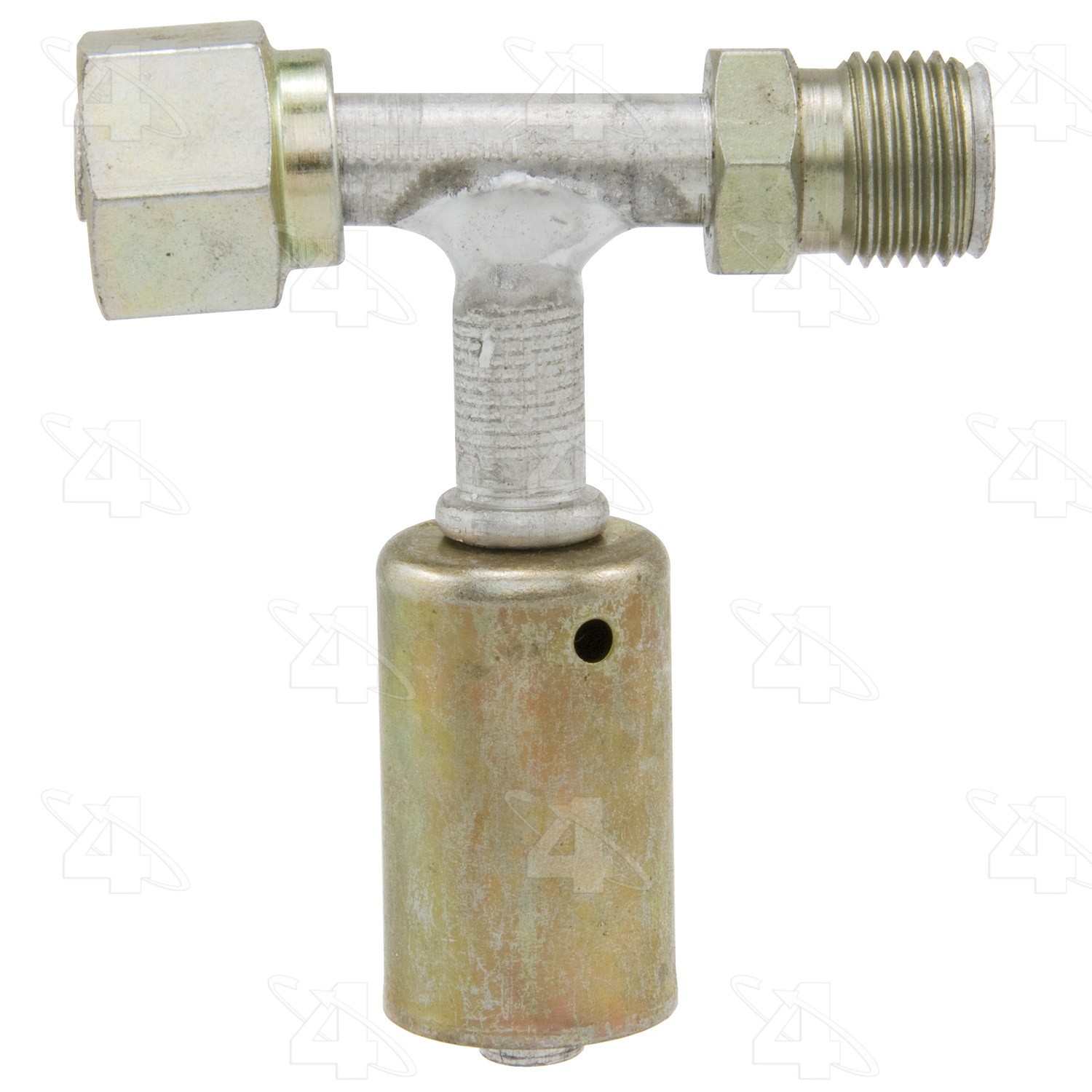 T-Splicer, Aluminum, Female O-Ring to Male Insert O-ring to Std. Dia. Beadlock
