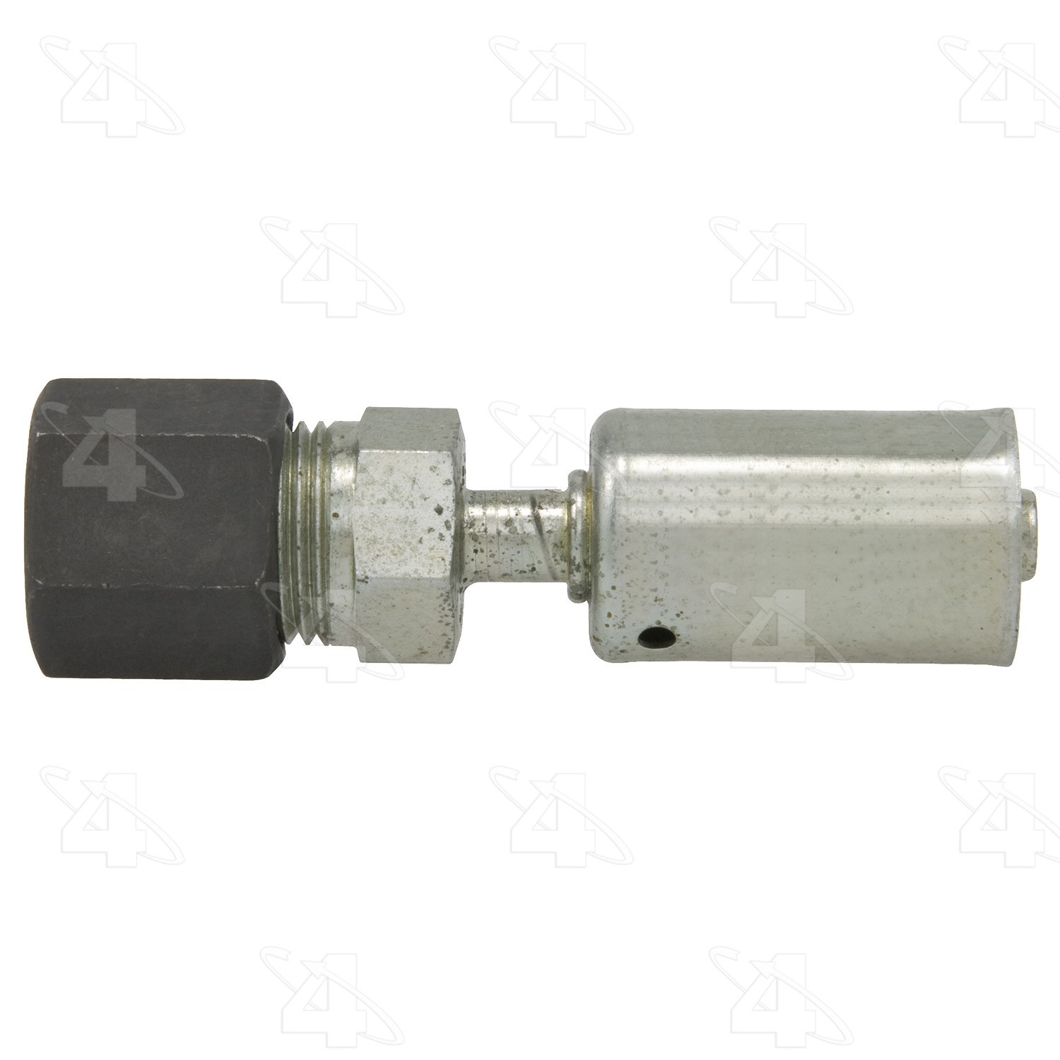 Straight Compression, Steel, Standard Diameter Beadlock, A/C Fitting