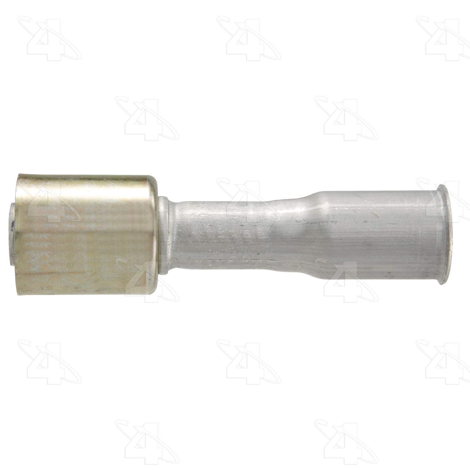 Straight Female Springlock, Aluminum, Standard Diameter Beadlock, A/C Fitting