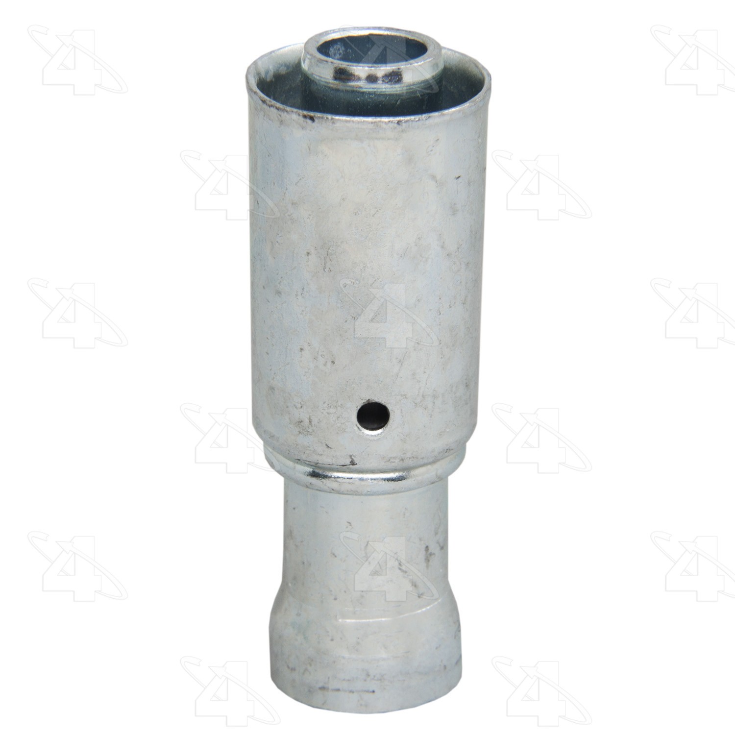 Braze-On Hose Connector (outer), Steel, Reduced Diameter Beadlock A/C Fitting