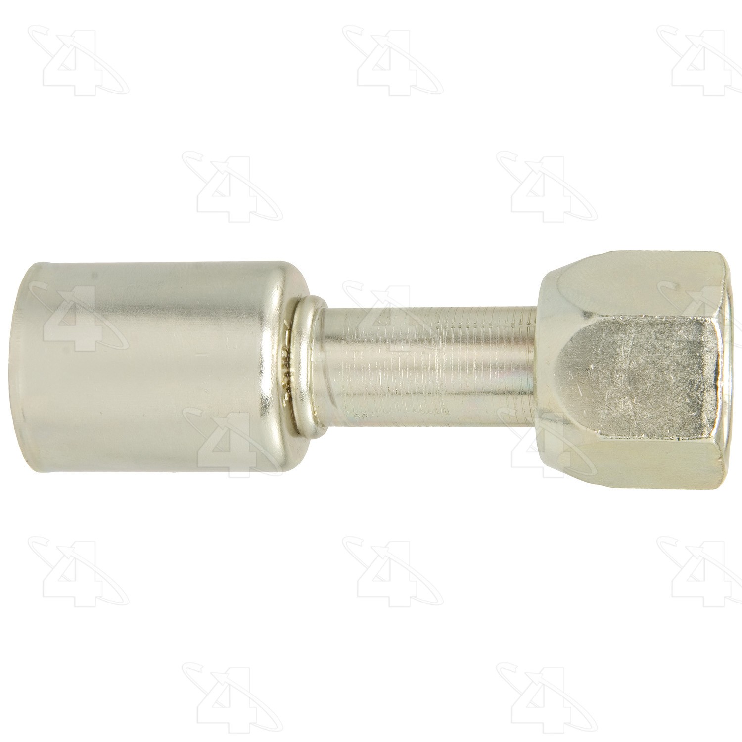 Straight Female Flare, Steel, Standard Diameter Beadlock, A/C Fitting