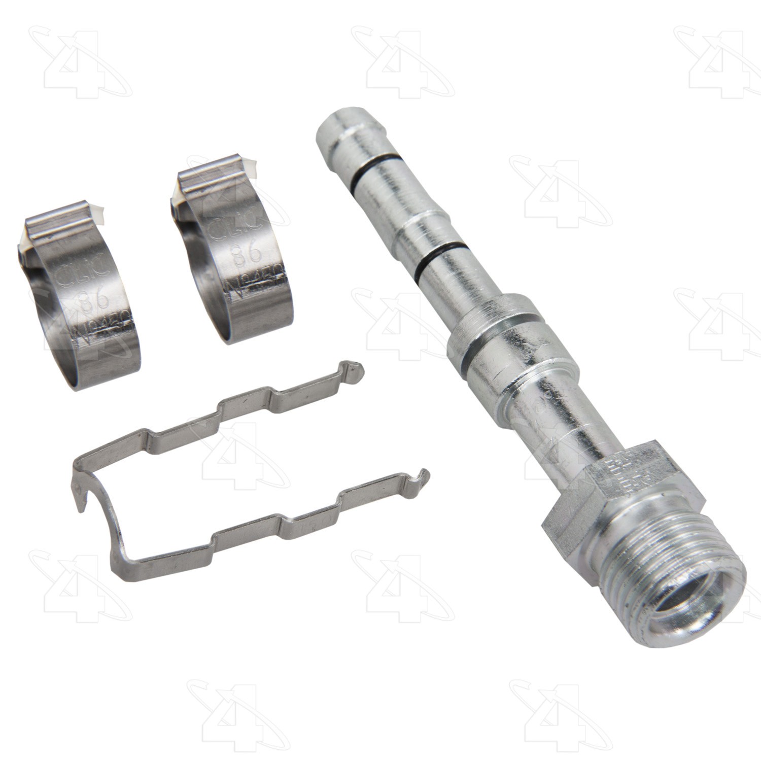 EZ Clip Straight Female O-Ring Hose Repair Fitting Kit