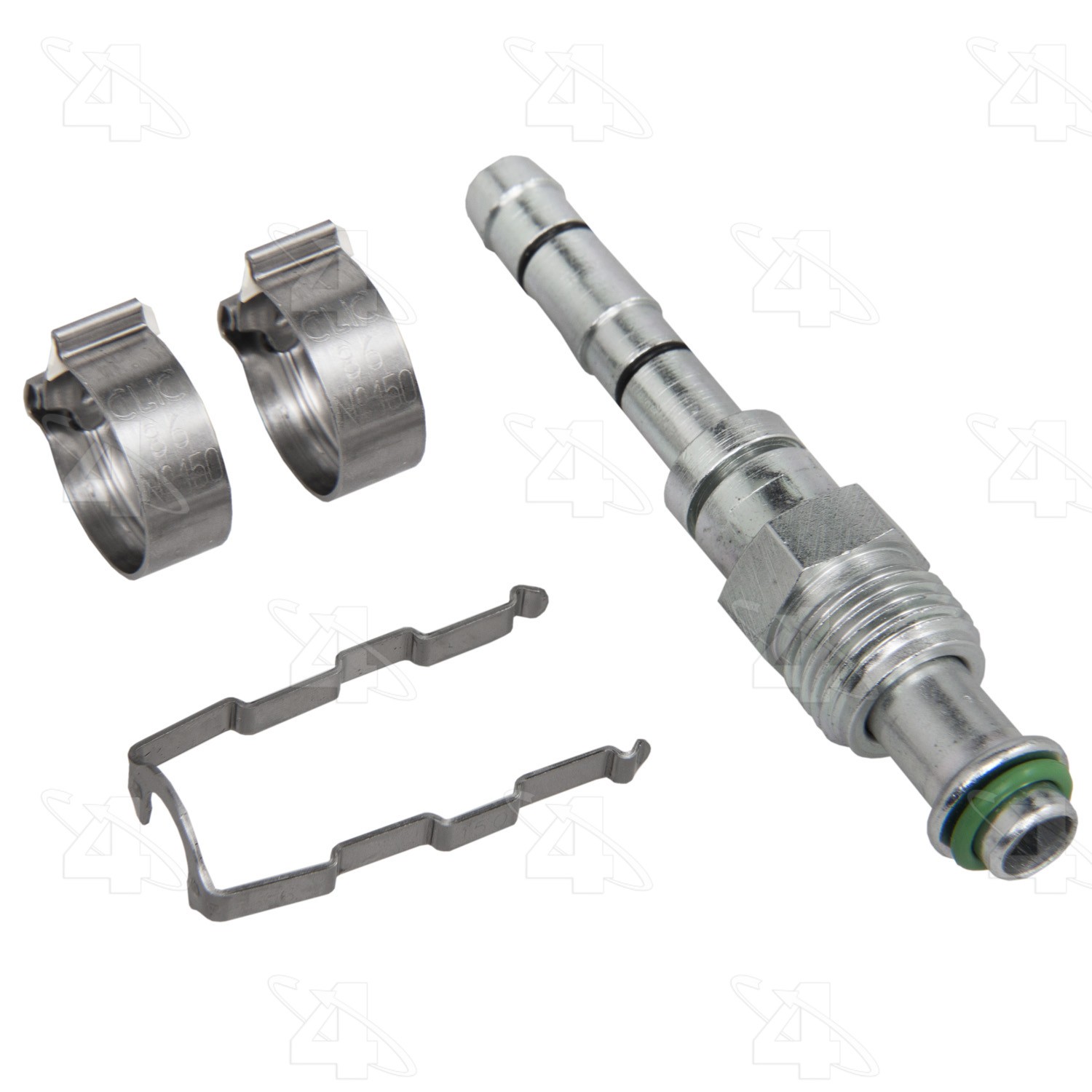 EZ Clip Straight Female O-Ring Hose Repair Fitting Kit