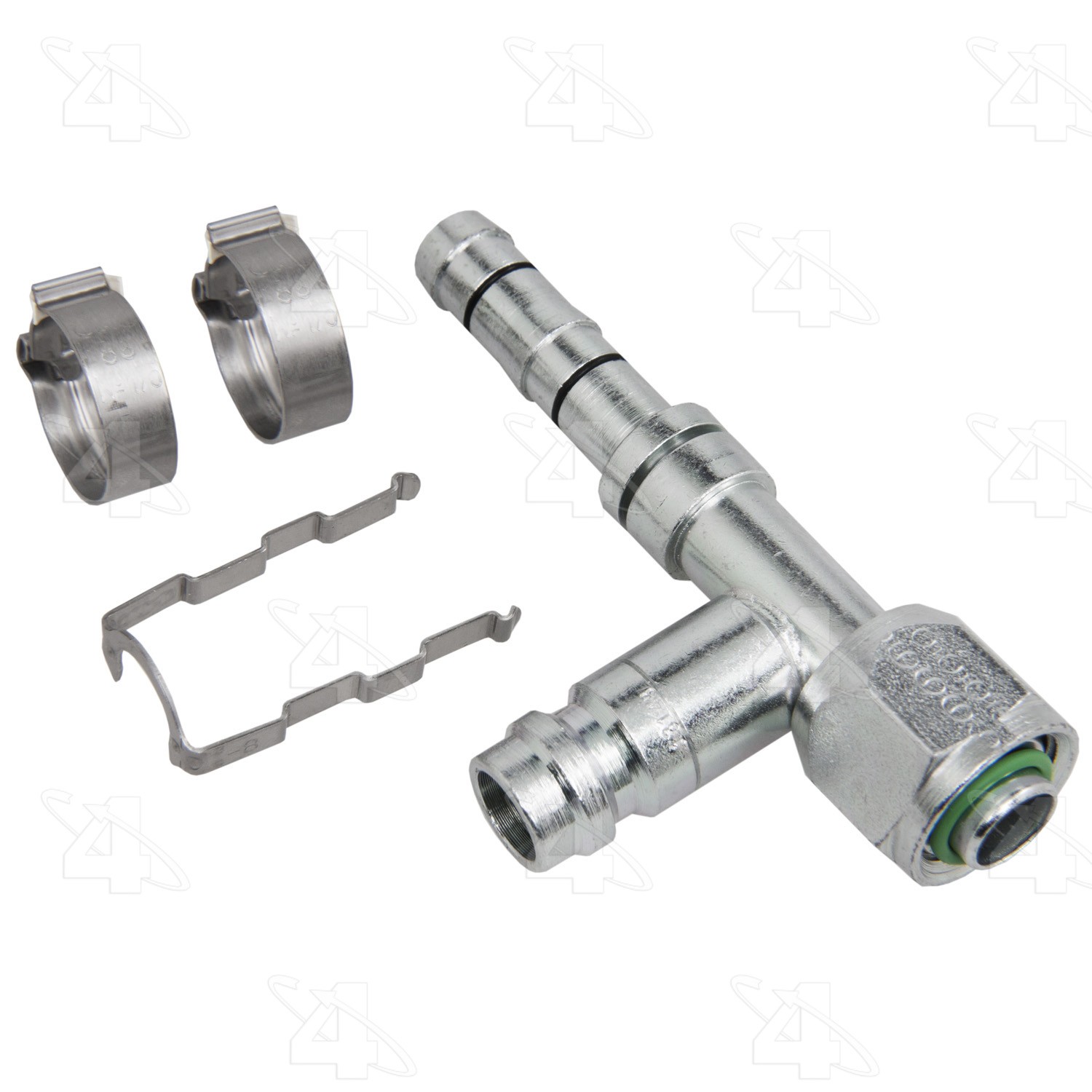 EZ Clip Straight Female O-Ring Hose Repair Fitting Kit