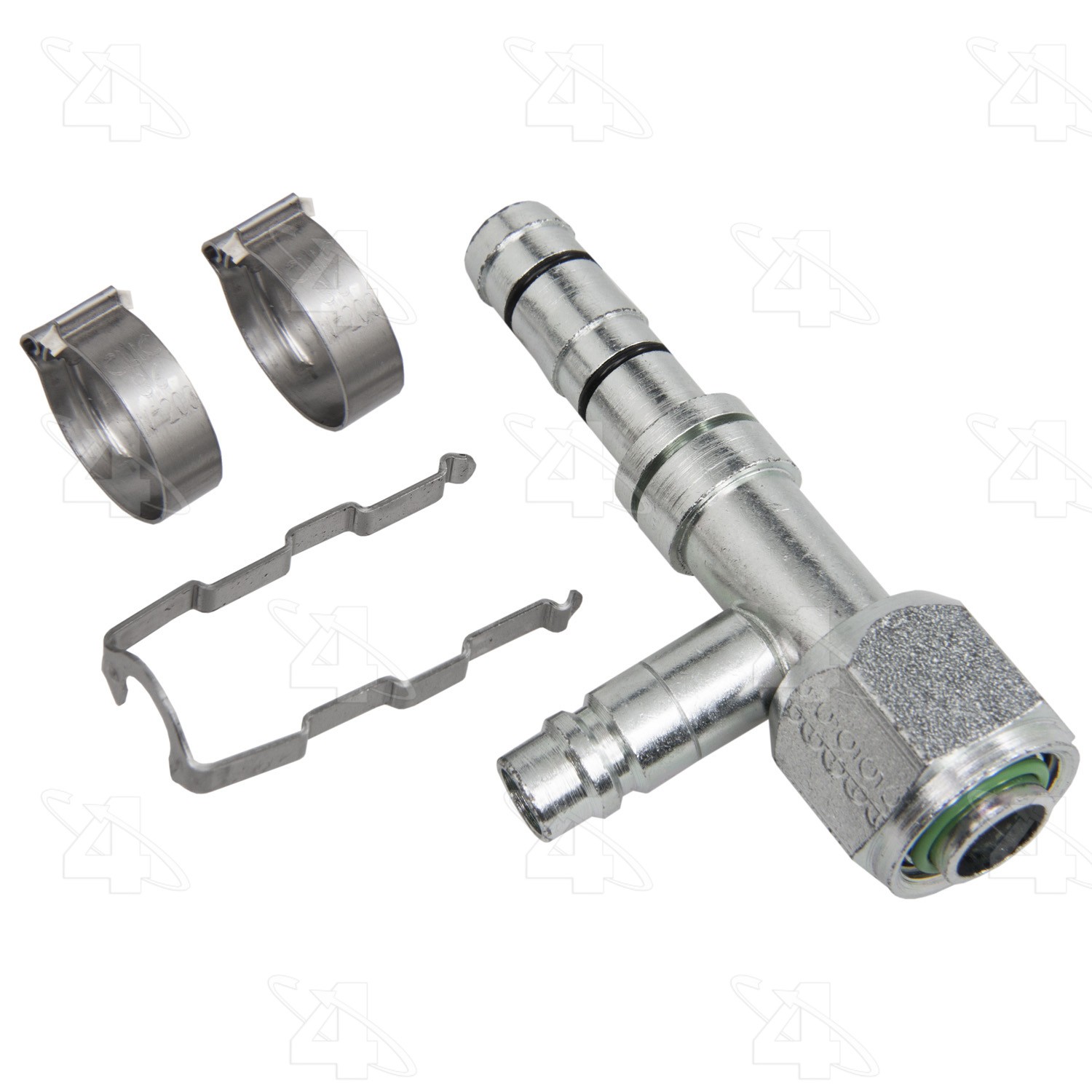 EZ Clip Straight Female O-Ring Hose Repair Fitting Kit