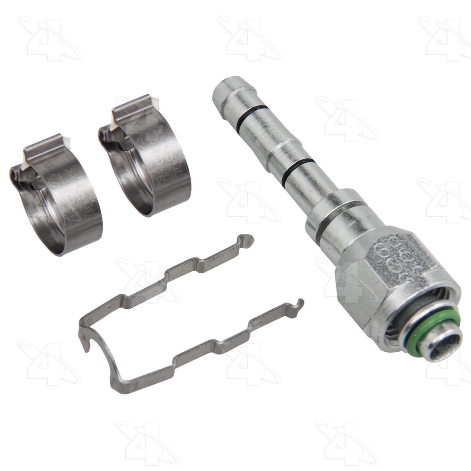 EZ Clip Straight Female O-Ring Hose Repair Fitting Kit