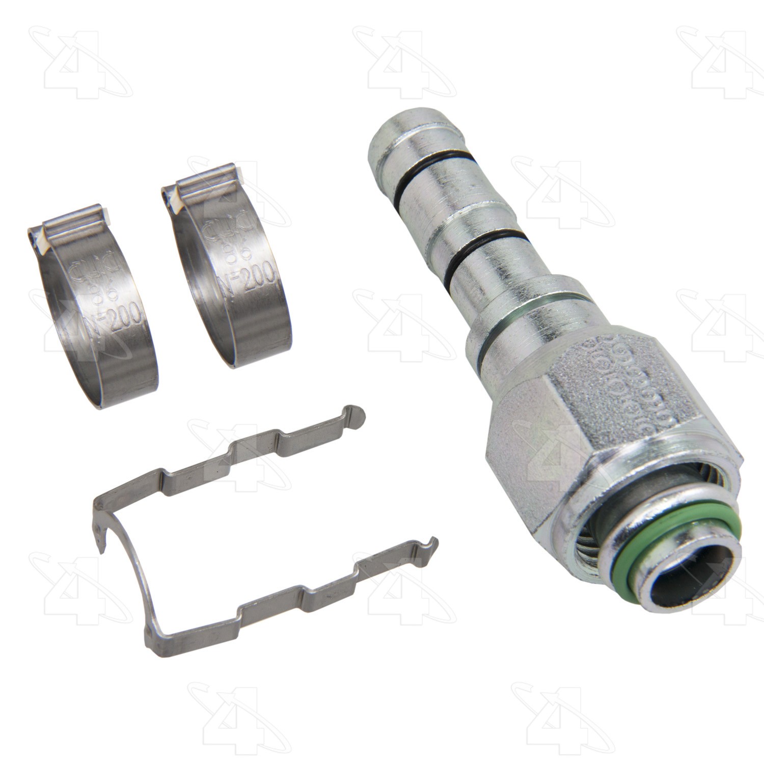 EZ Clip Straight Female O-Ring Hose Repair Fitting Kit