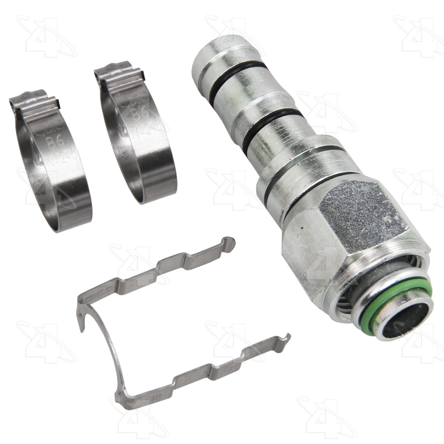 EZ Clip Straight Female O-Ring Hose Repair Fitting Kit