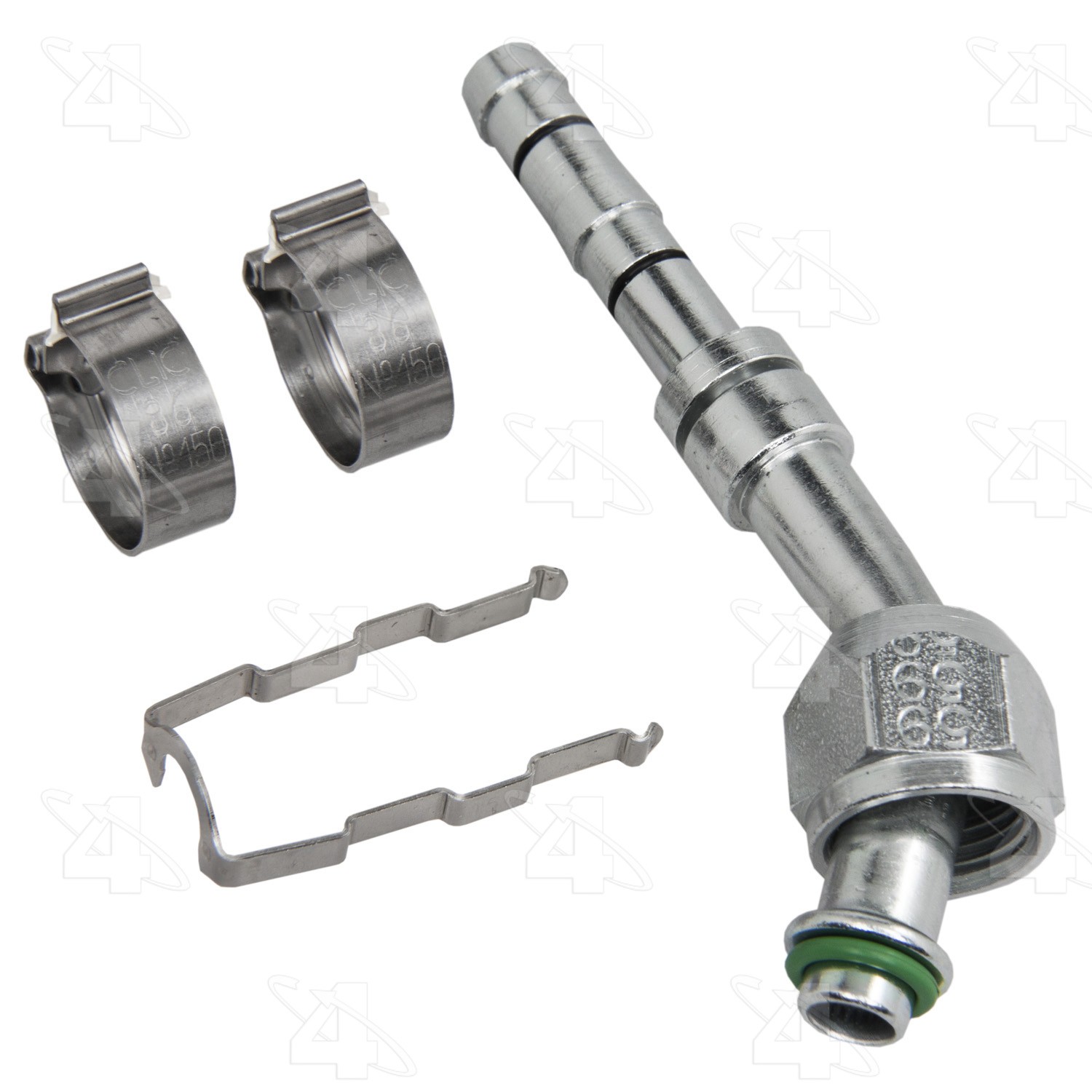 EZ Clip 45 Degree Female O-Ring Hose Repair Fitting Kit