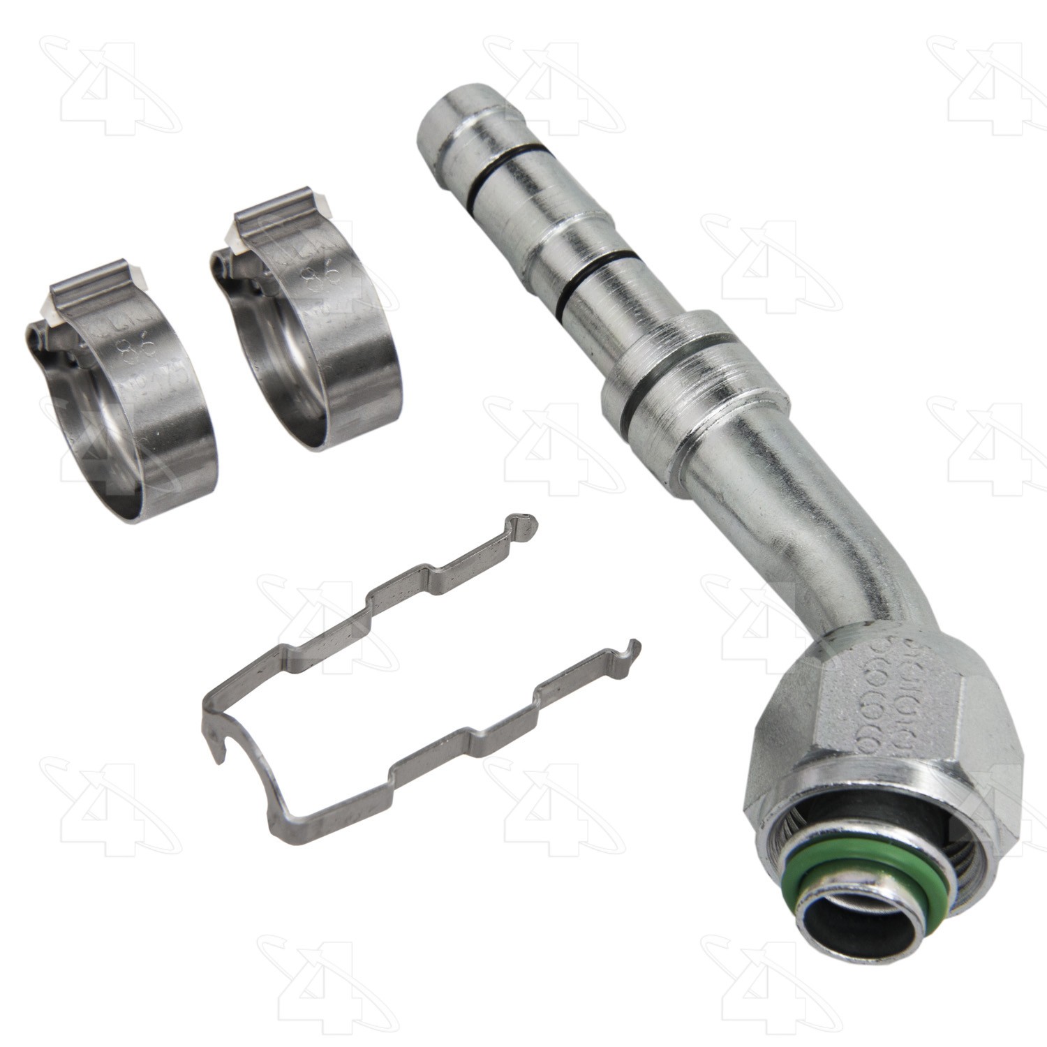 EZ Clip 45 Degree Female O-Ring Hose Repair Fitting Kit
