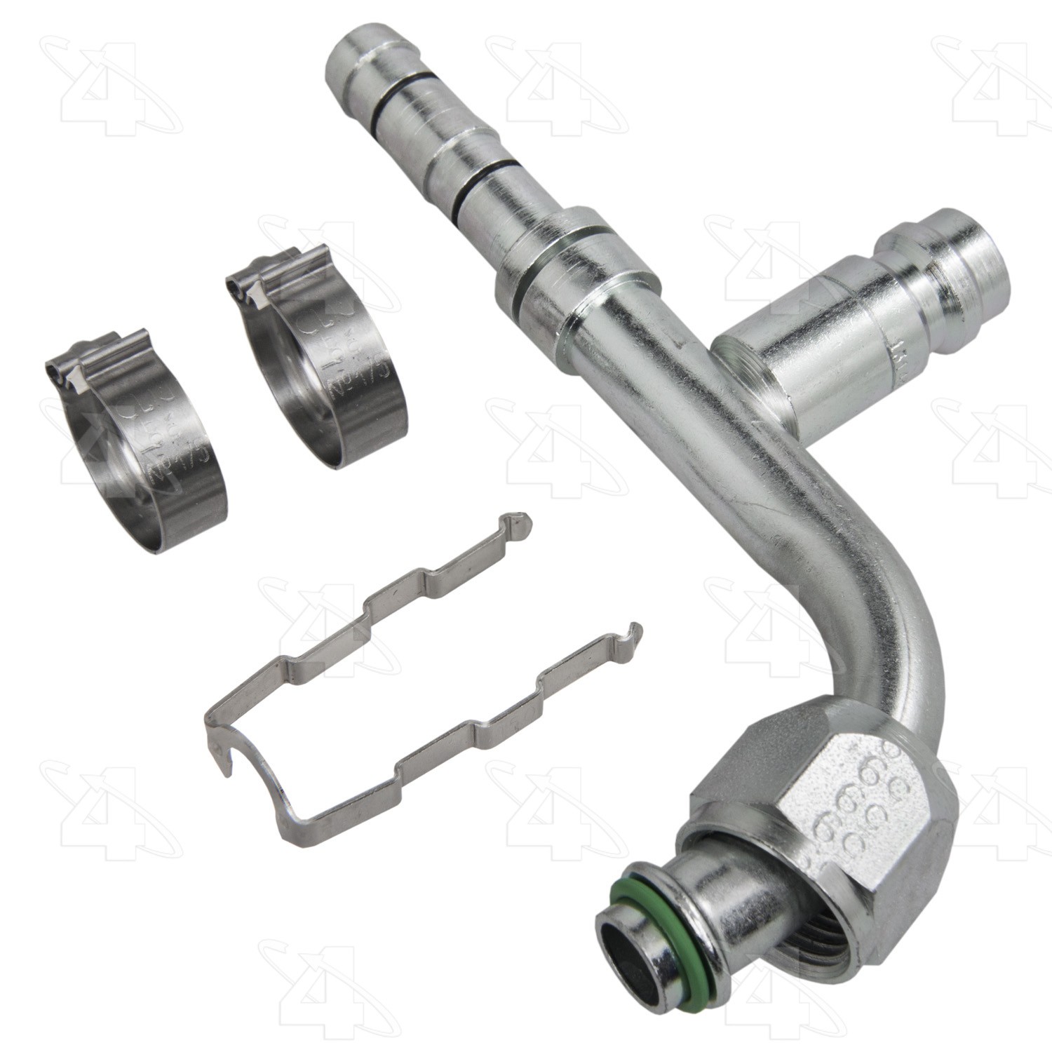 EZ Clip 90 Degree Female O-Ring Hose Repair Fitting Kit