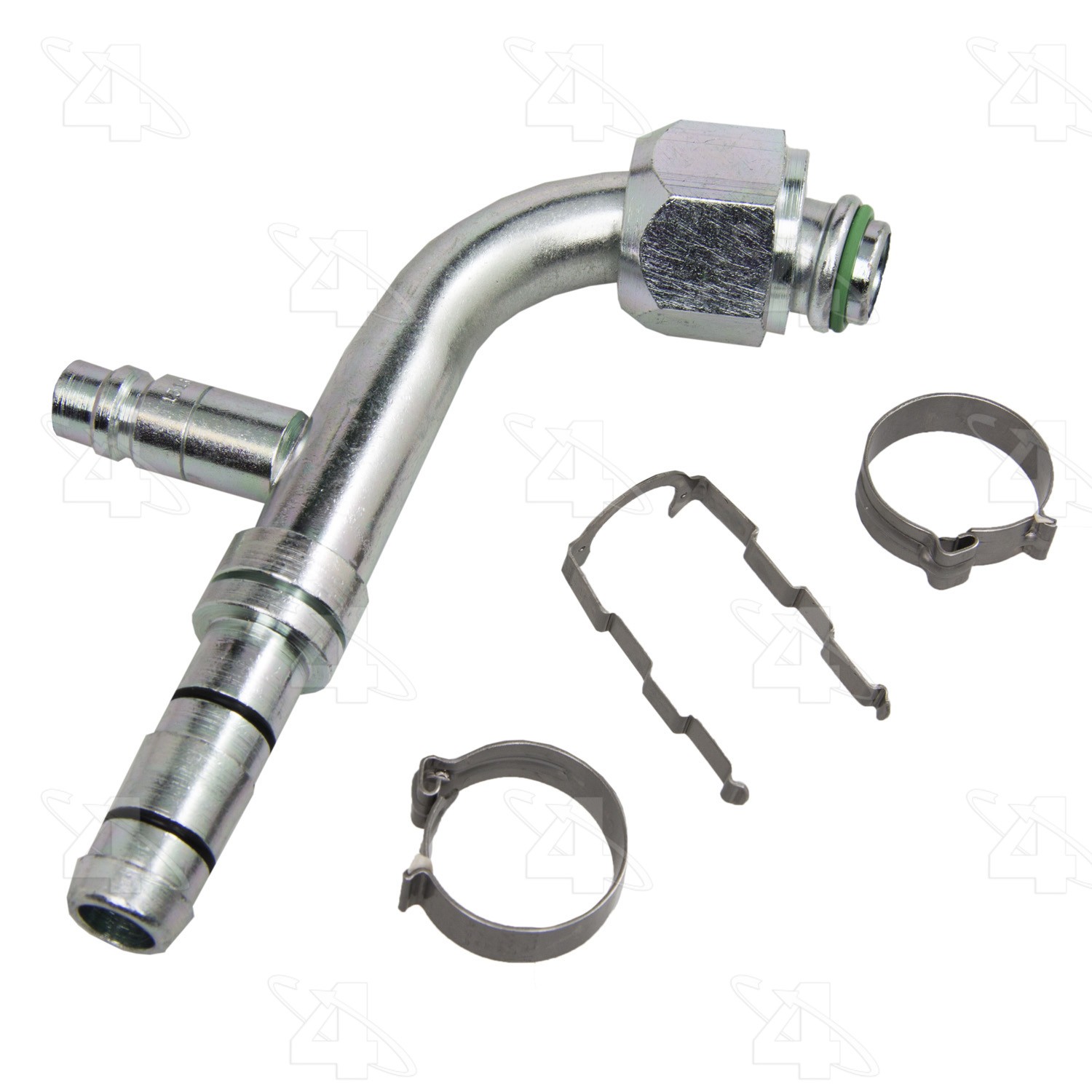 EZ Clip 90 Degree Female O-Ring Hose Repair Fitting Kit
