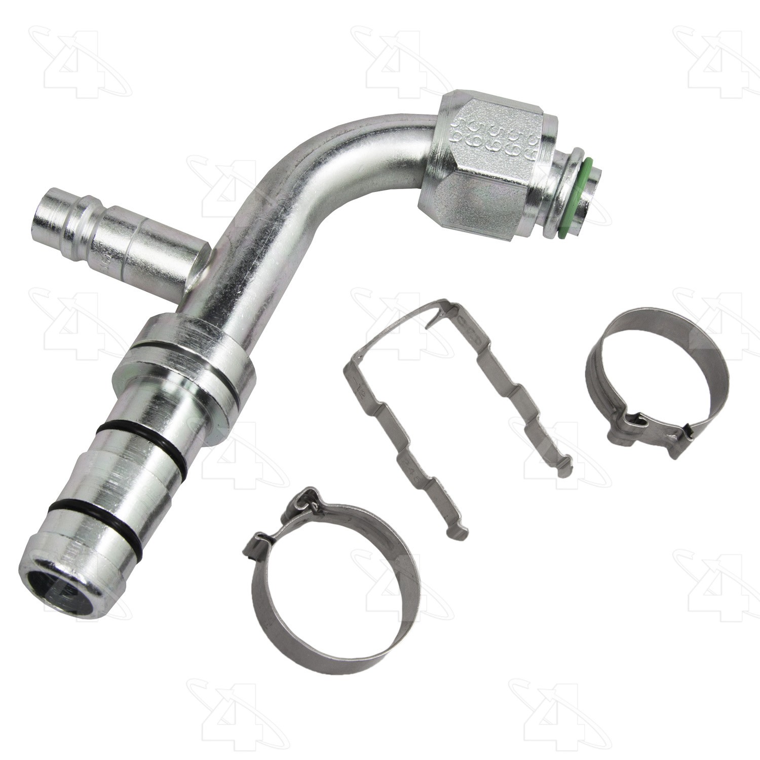EZ Clip 90 Degree Female O-Ring Hose Repair Fitting Kit