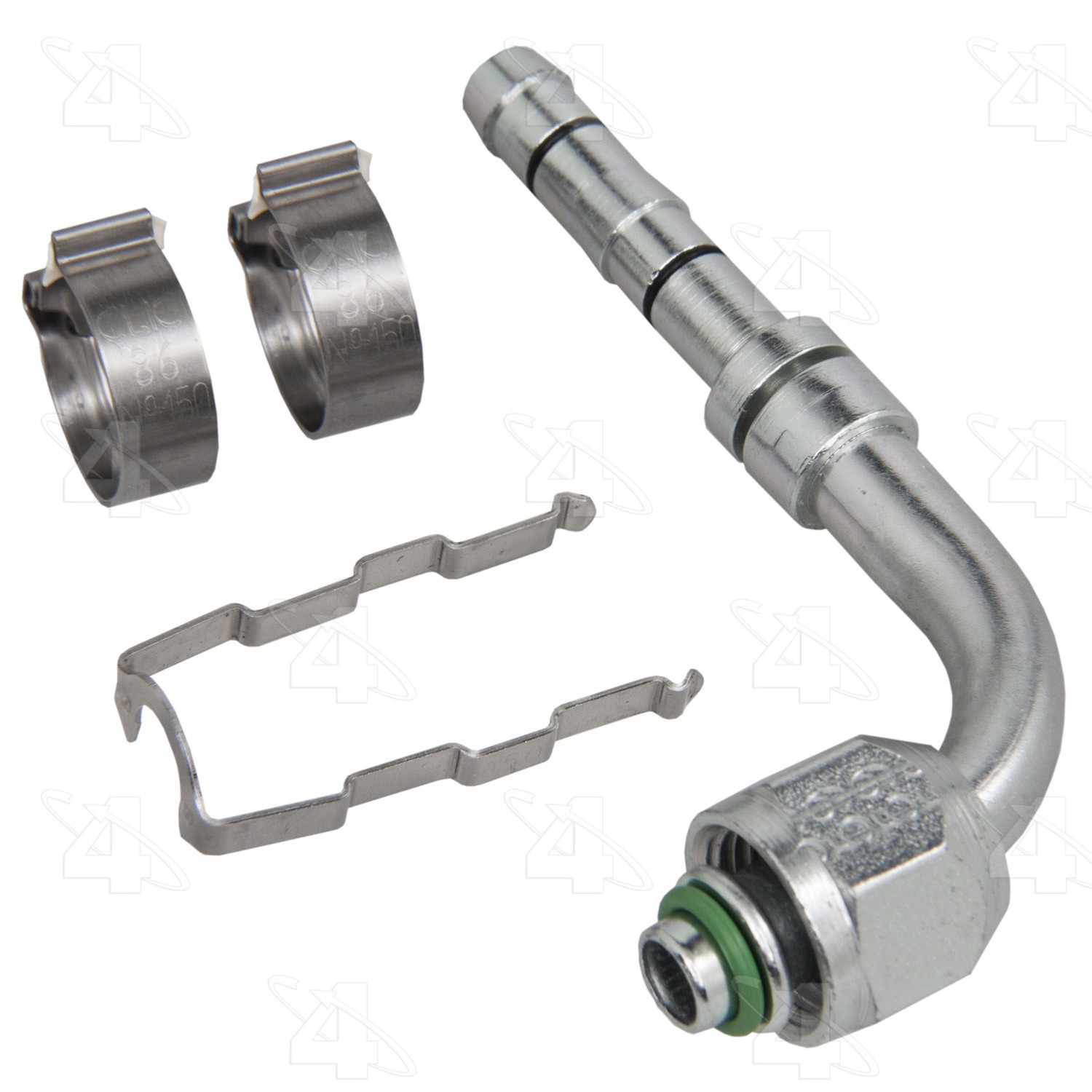 EZ Clip 90 Degree Female O-Ring Hose Repair Fitting Kit