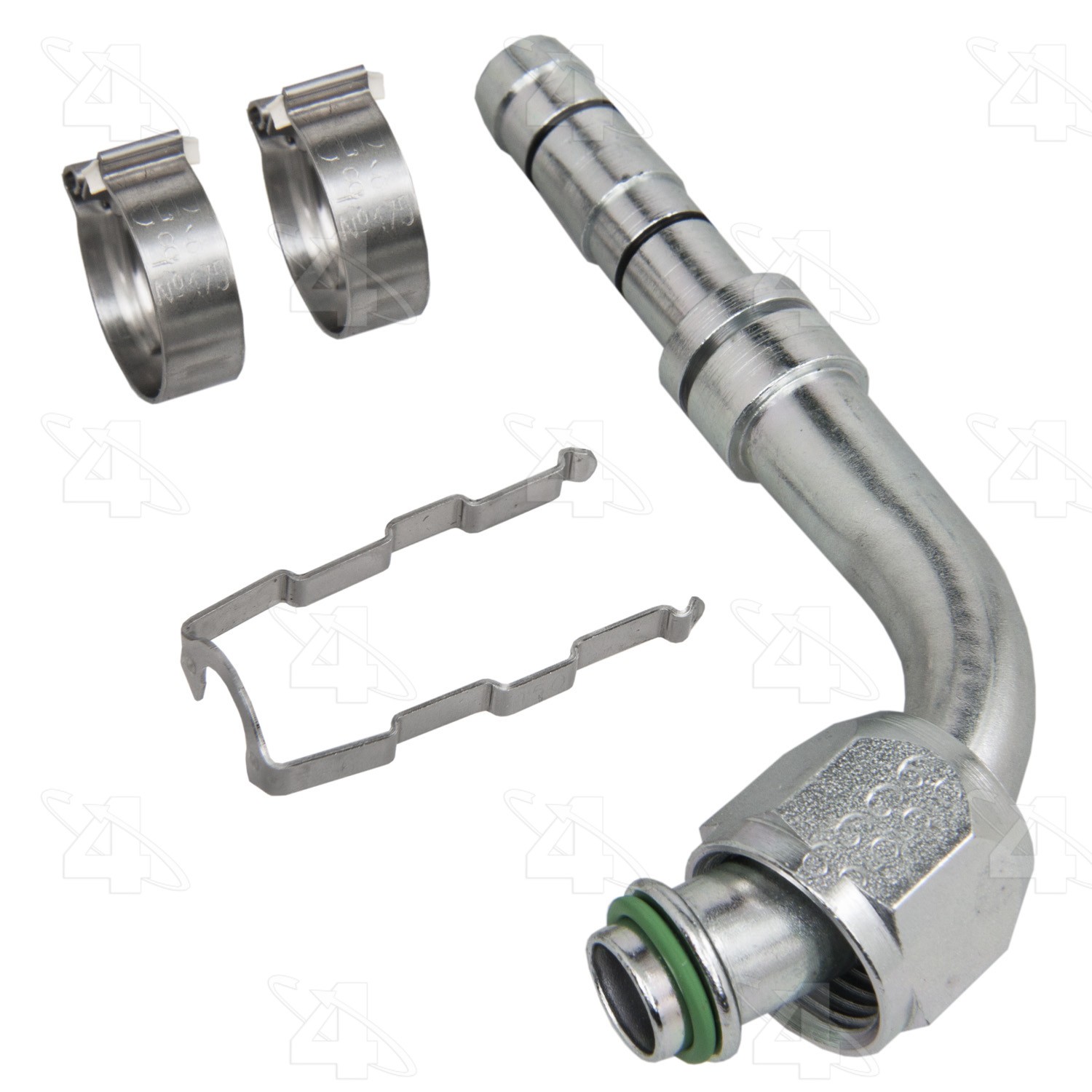 EZ Clip 90 Degree Female O-Ring Hose Repair Fitting Kit