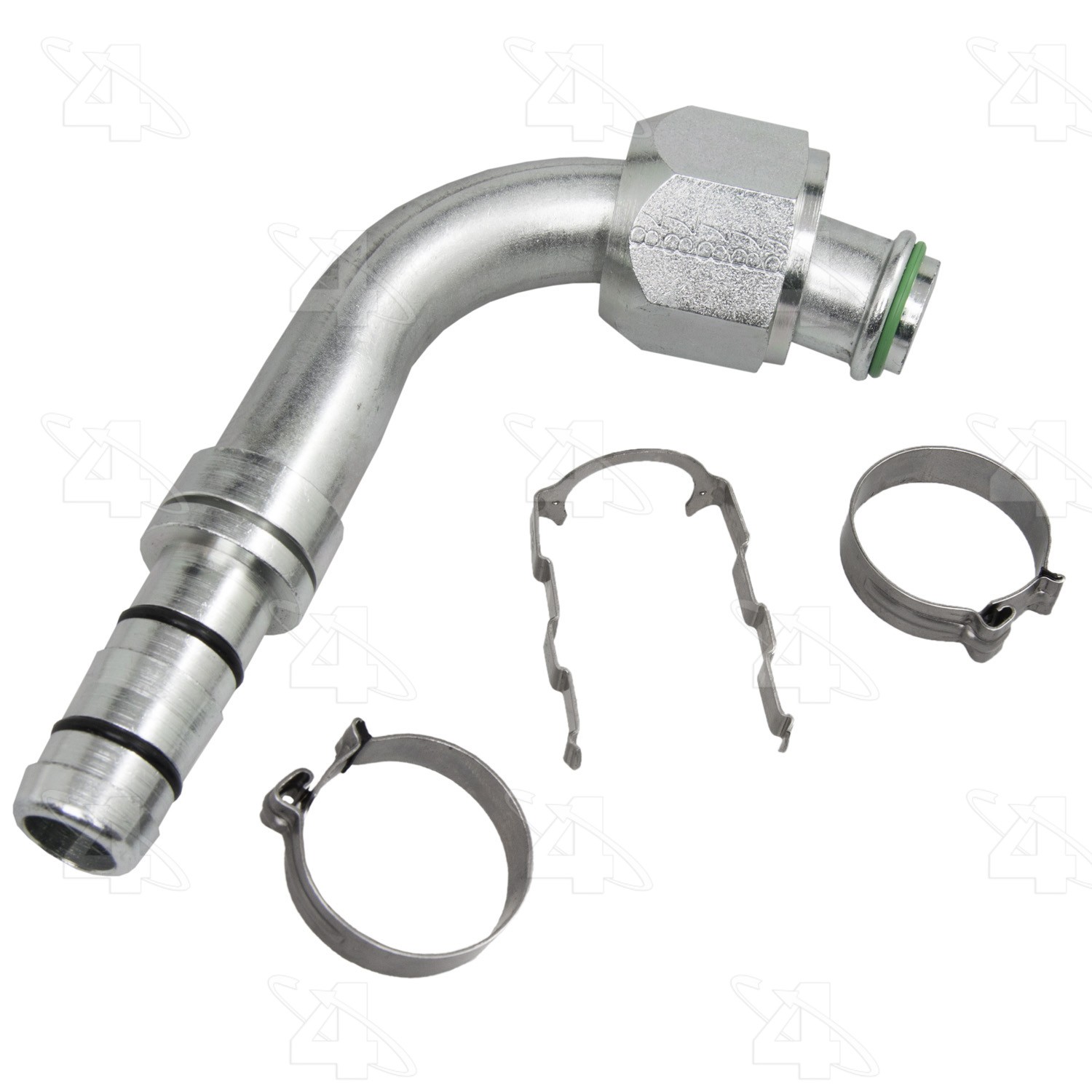EZ Clip 90 Degree Female O-Ring Hose Repair Fitting Kit