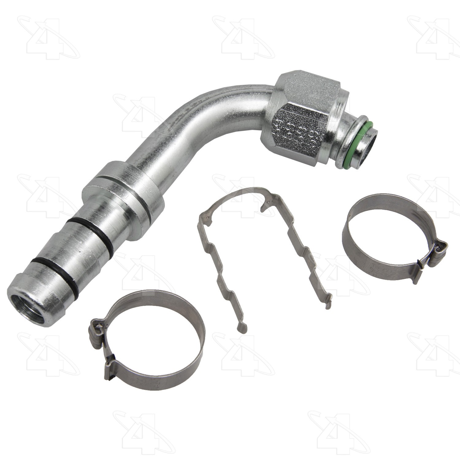 EZ Clip 90 Degree Female O-Ring Hose Repair Fitting Kit